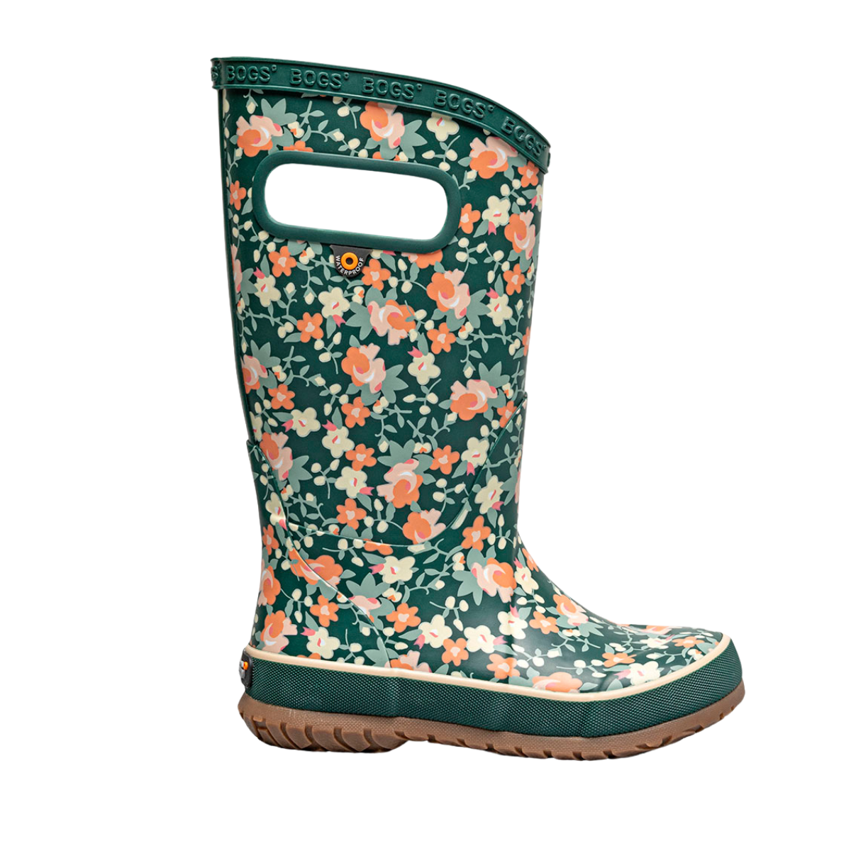 73315
Bogs Bottes De Pluie Rainboot Small Floral 7-3 Ans - Enfant - EMRLD MULT