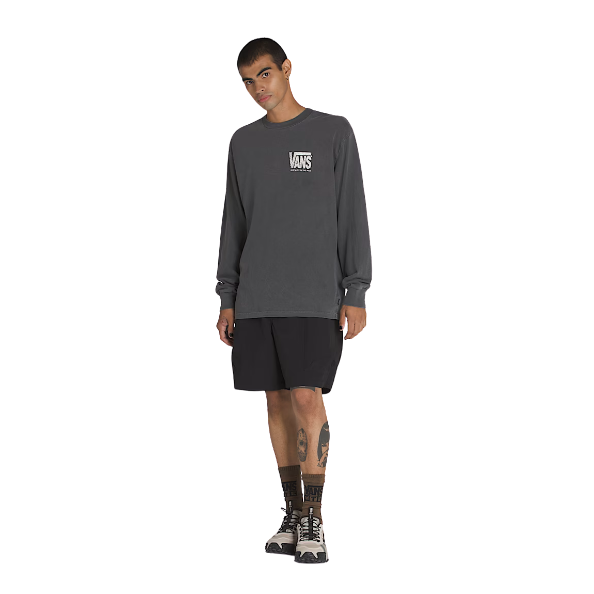 vn000m2x
Vans Chandail À Manches Longues Mte Fly in The Web - Homme - NOIR