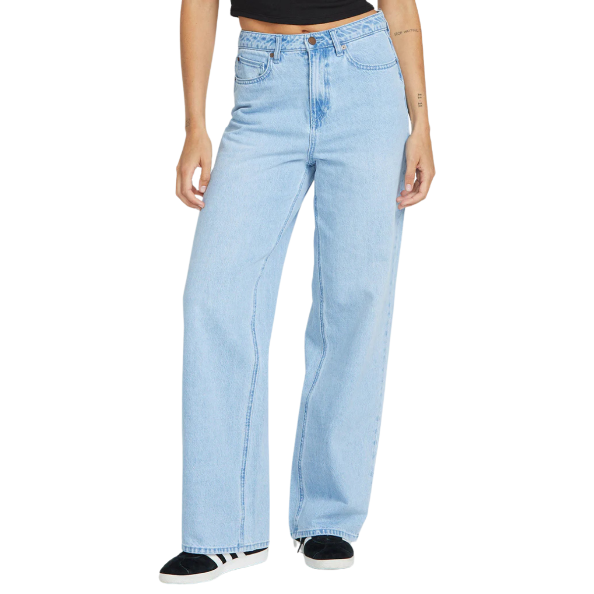 b1932400
Volcom Jeans Stoned Boyfriend Hirise - Femme - BLUE BIRD