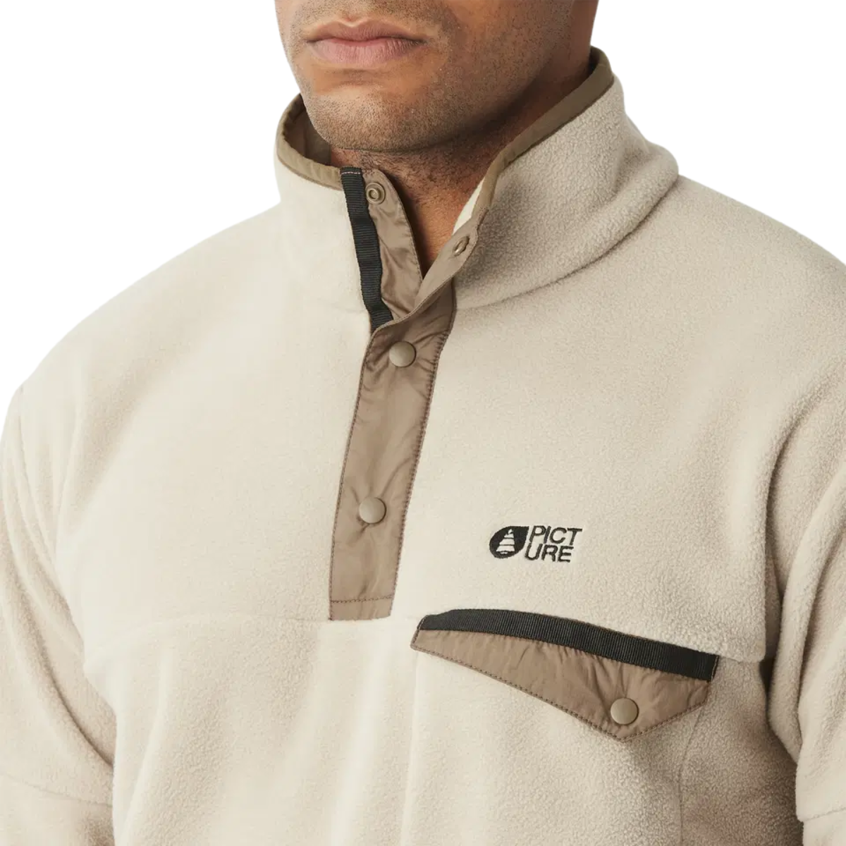 Picture Chandail Arcca 1/4 Fleece - Homme