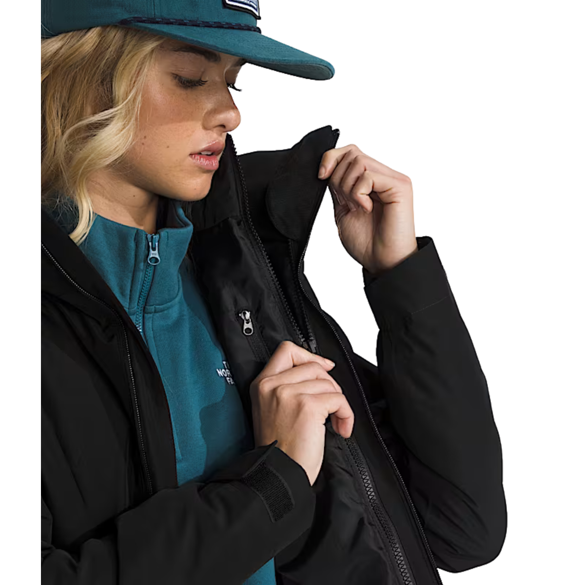 The North Face Veste À Capuchon Carto Mono Triclimate- Femme