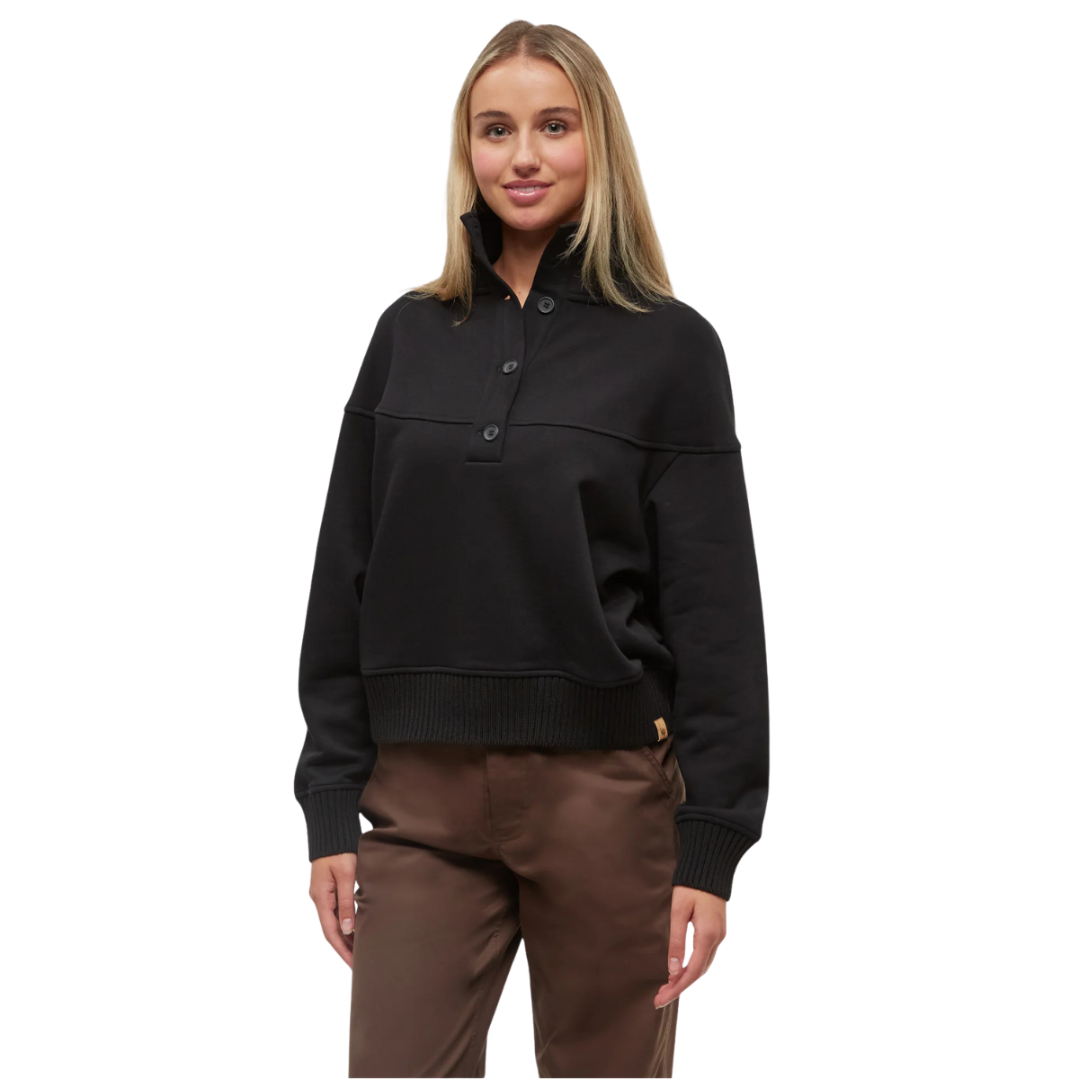 tcw5953
Tentree Chandail Milner Mock Neck - Femme - METEORITE BLACK