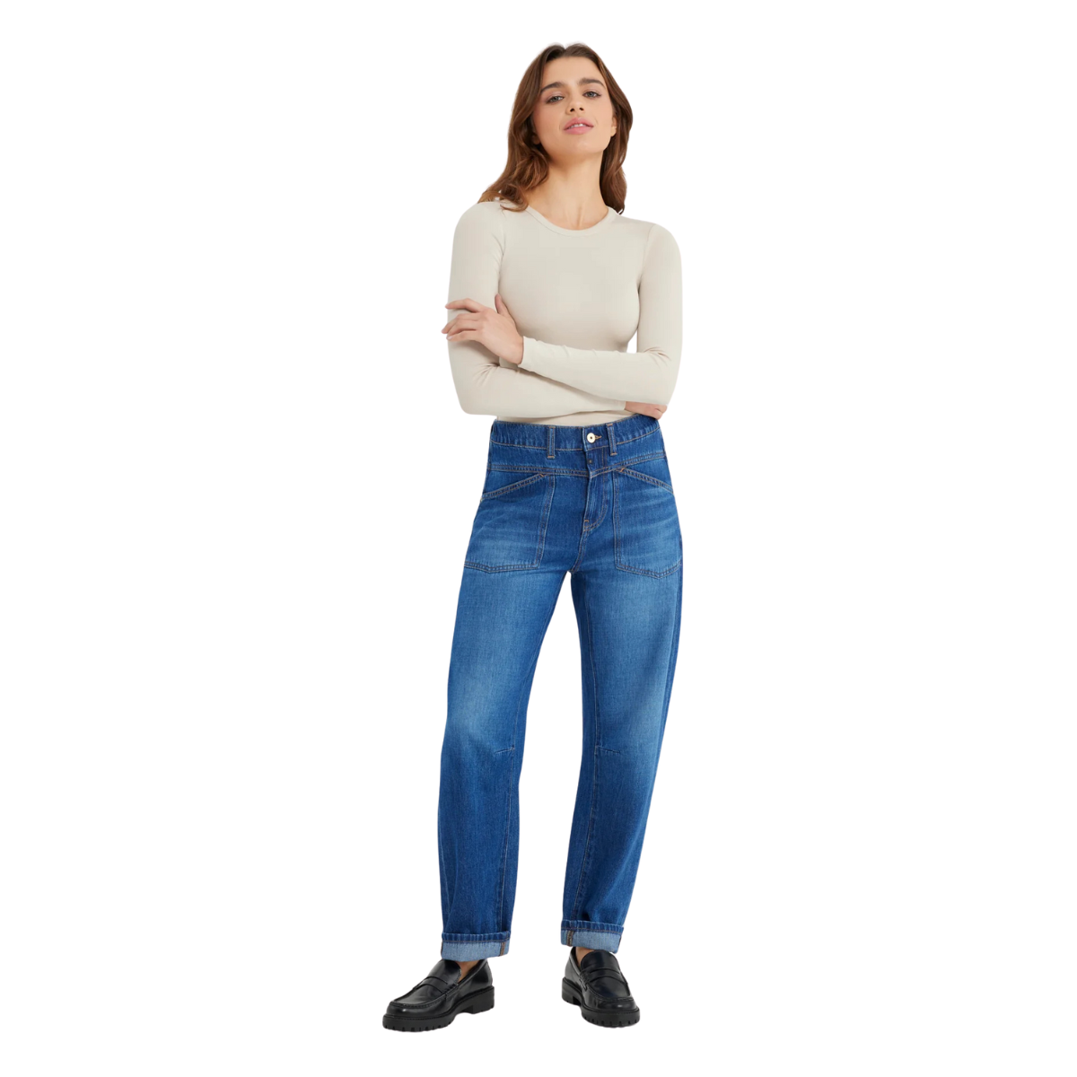 selena
Cup of Joe Jeans Selena - Femme - ASTRA BLUE
