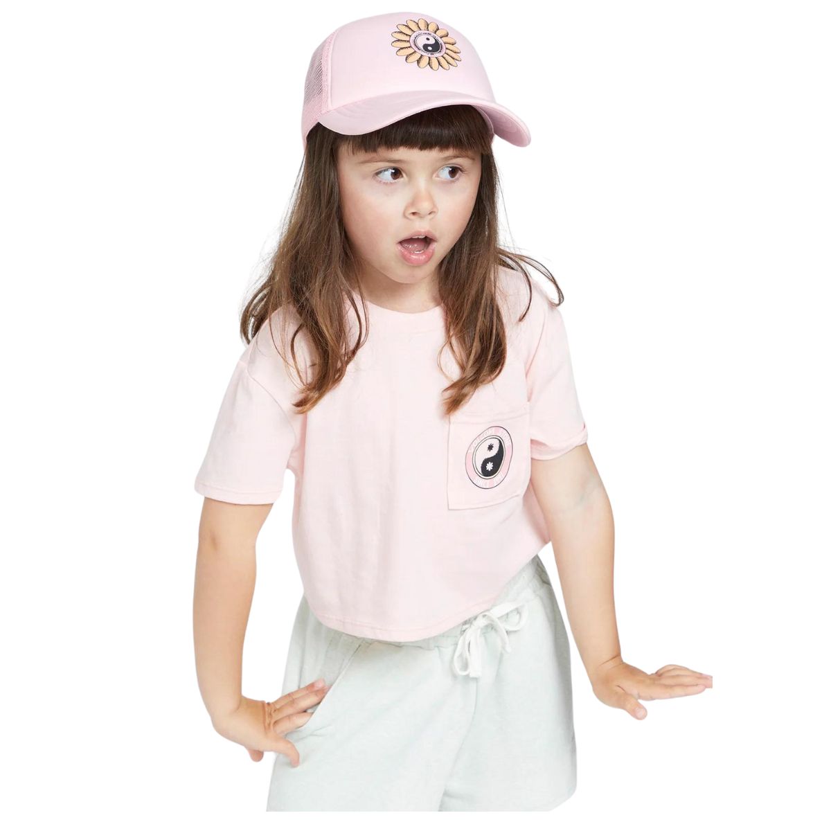 Volcom Casquette Hey Slims - Enfant s5512400 - LIGHT PEONY