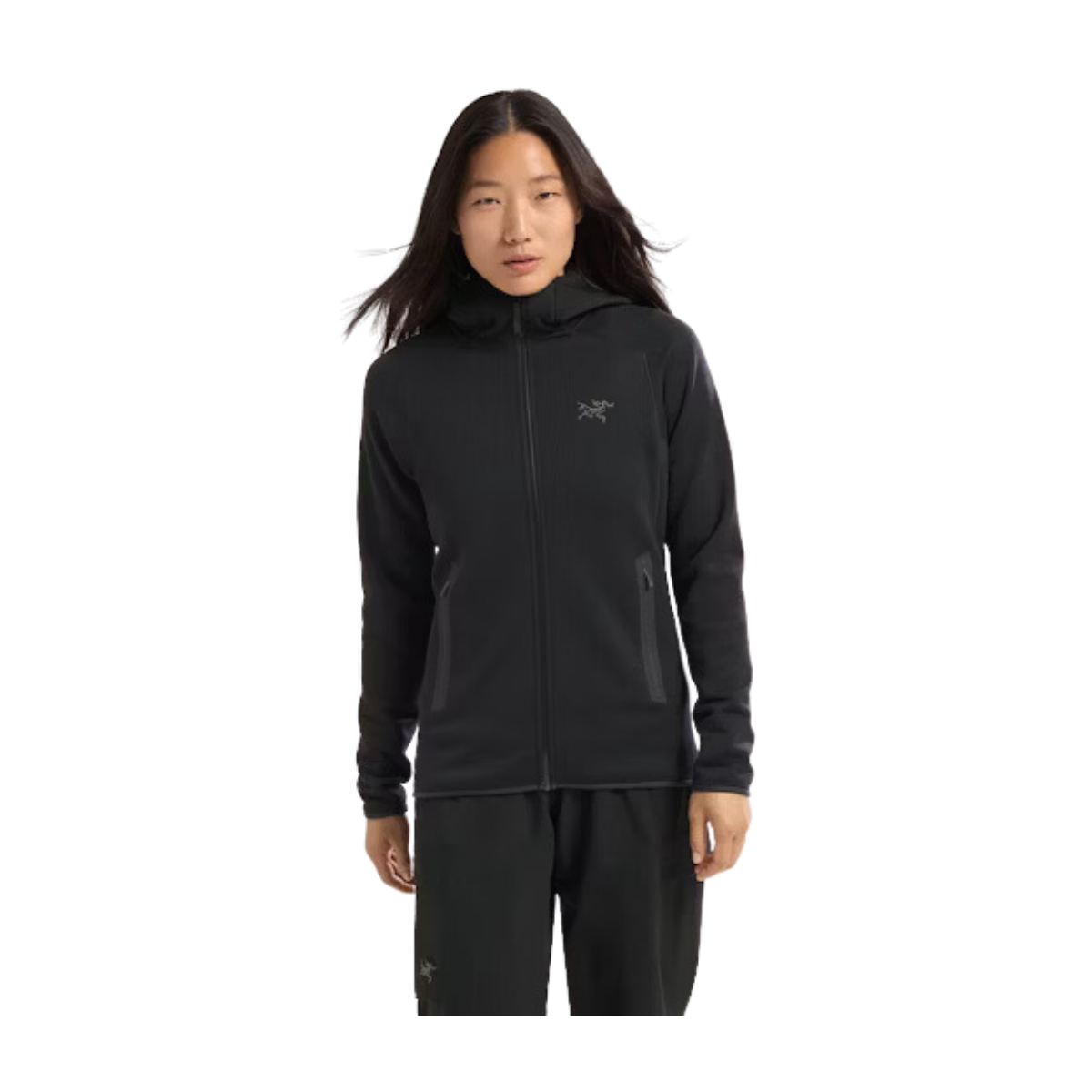 x000008535
Arc'teryx Chandail À Capuchon Fz Kyanite - Femme - NOIR