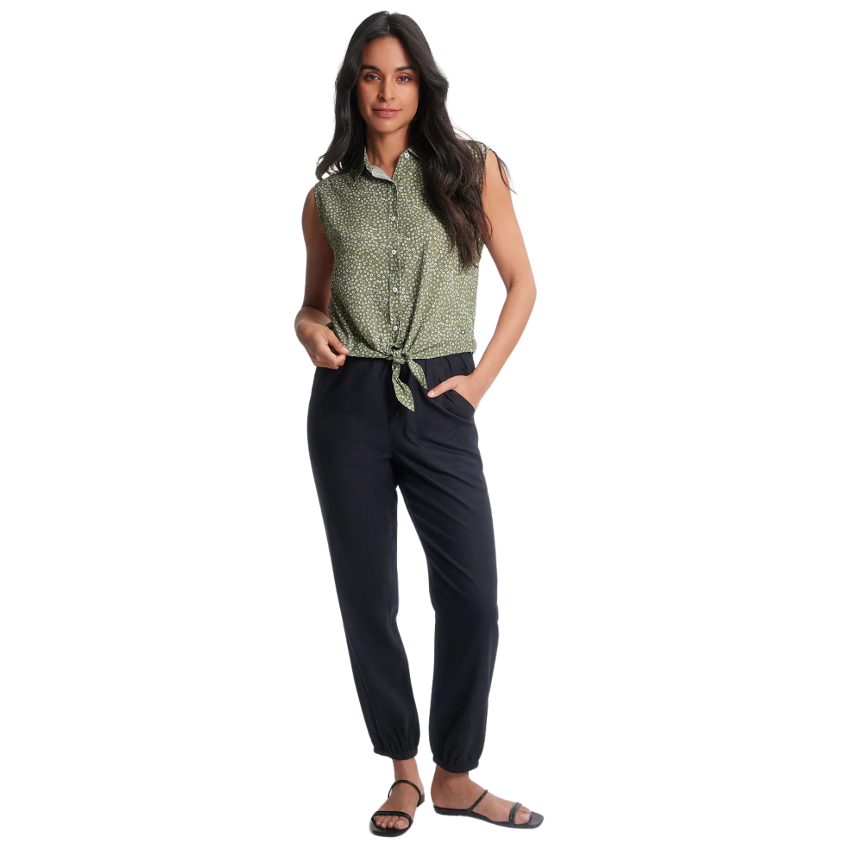 tpi15113-v
Fig Chemise Clara - Femme - DITSY FLORA OLIVINE