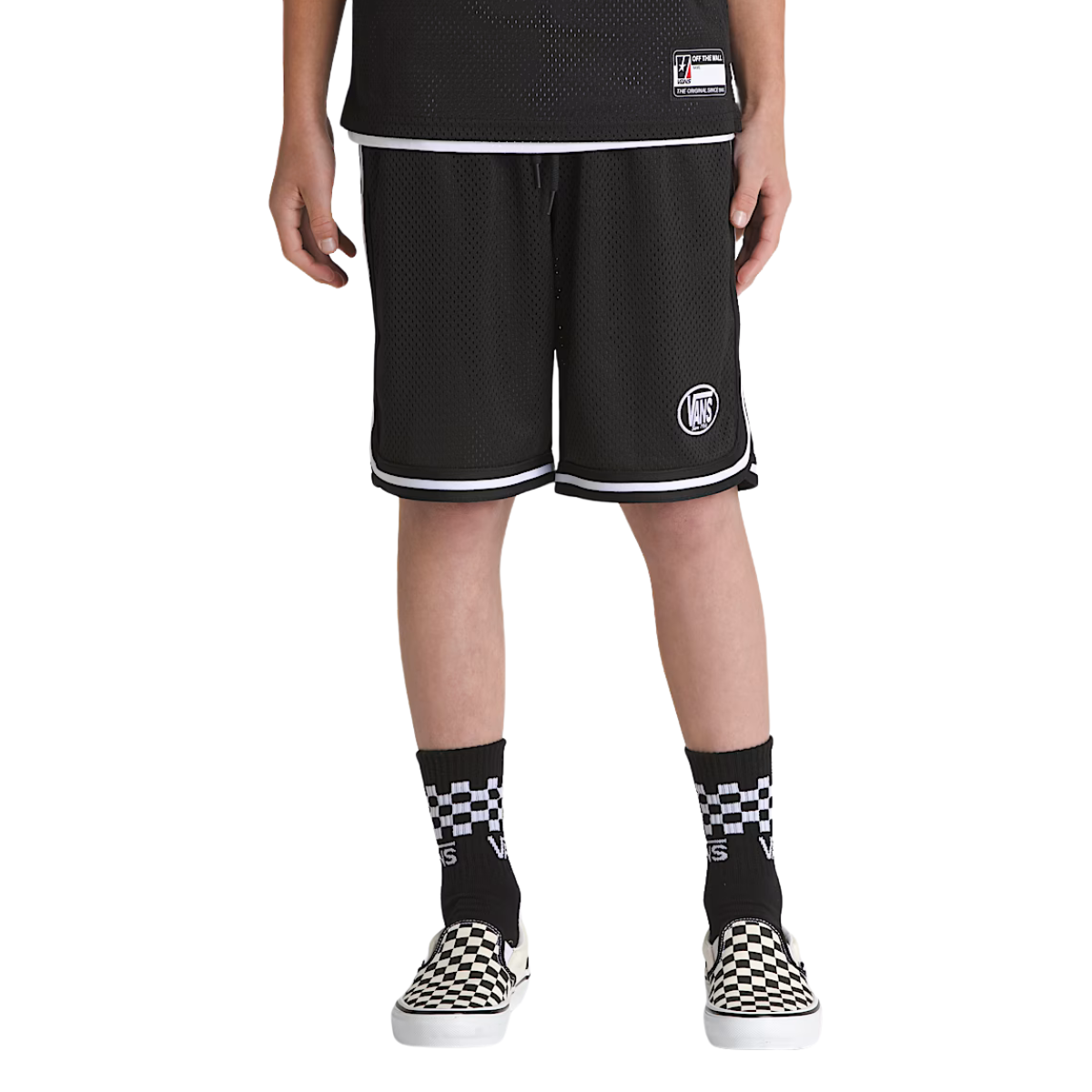 vn000mjq
Vans Short Classic Oval Loose Basketball - Enfant - NOIR