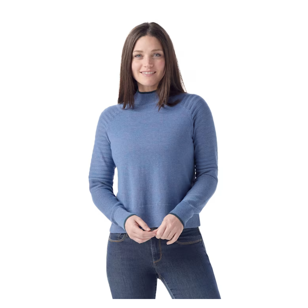 sw016863
Smartwool Chandail À Manches Longues Edgewood Mock - Femme - VIOLET BLUE MARL