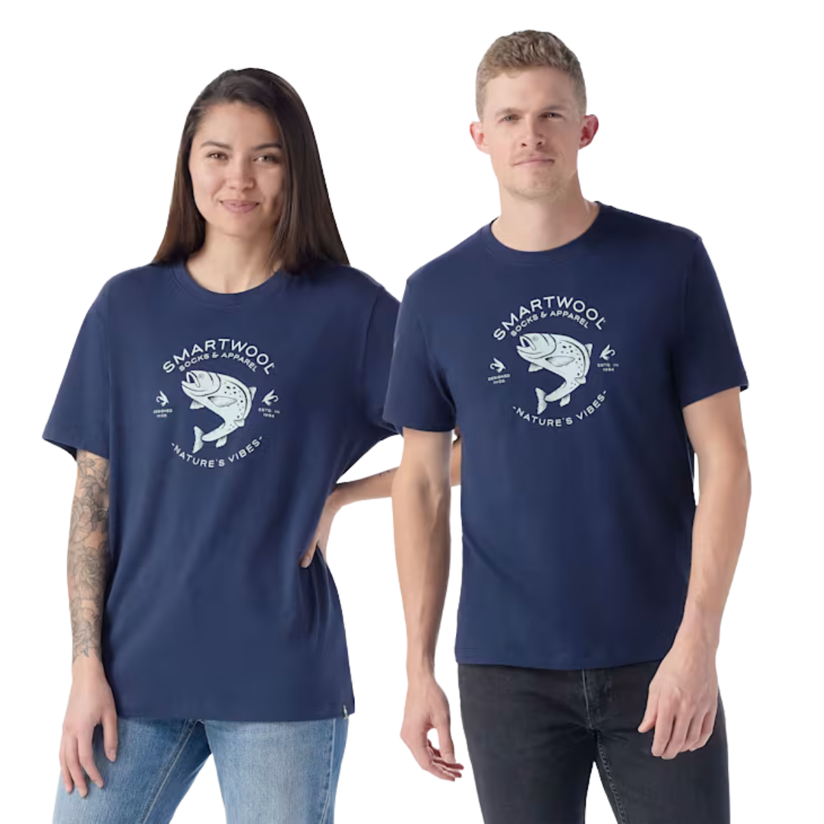 sw002596
Smartwool T-Shirt Trout Fishing Graphic - Unisexe - DEEP NAVY