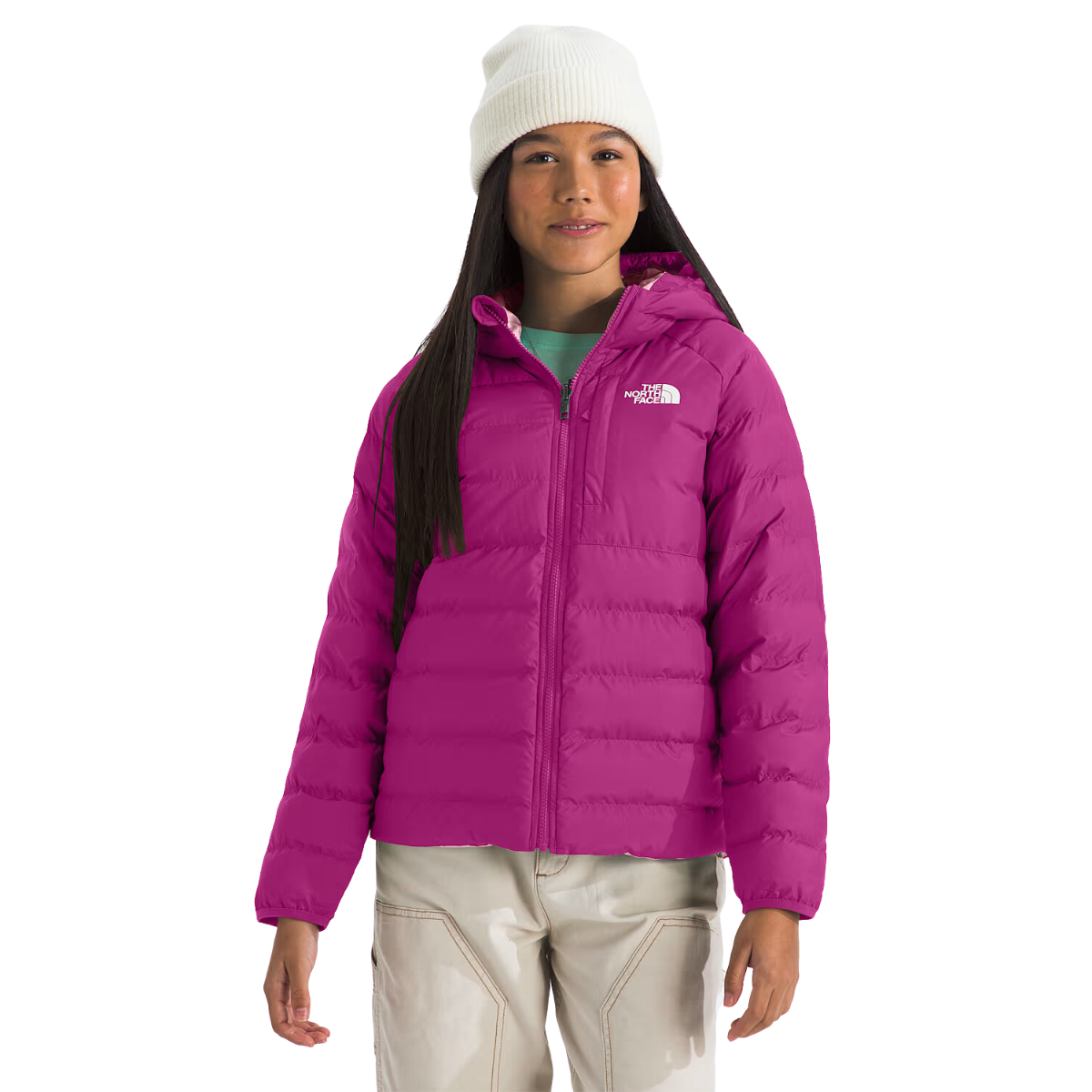 nf0a88ue
The North Face Veste À Capuchon Reversible Perrito - Enfant - DEEP MULBERRY