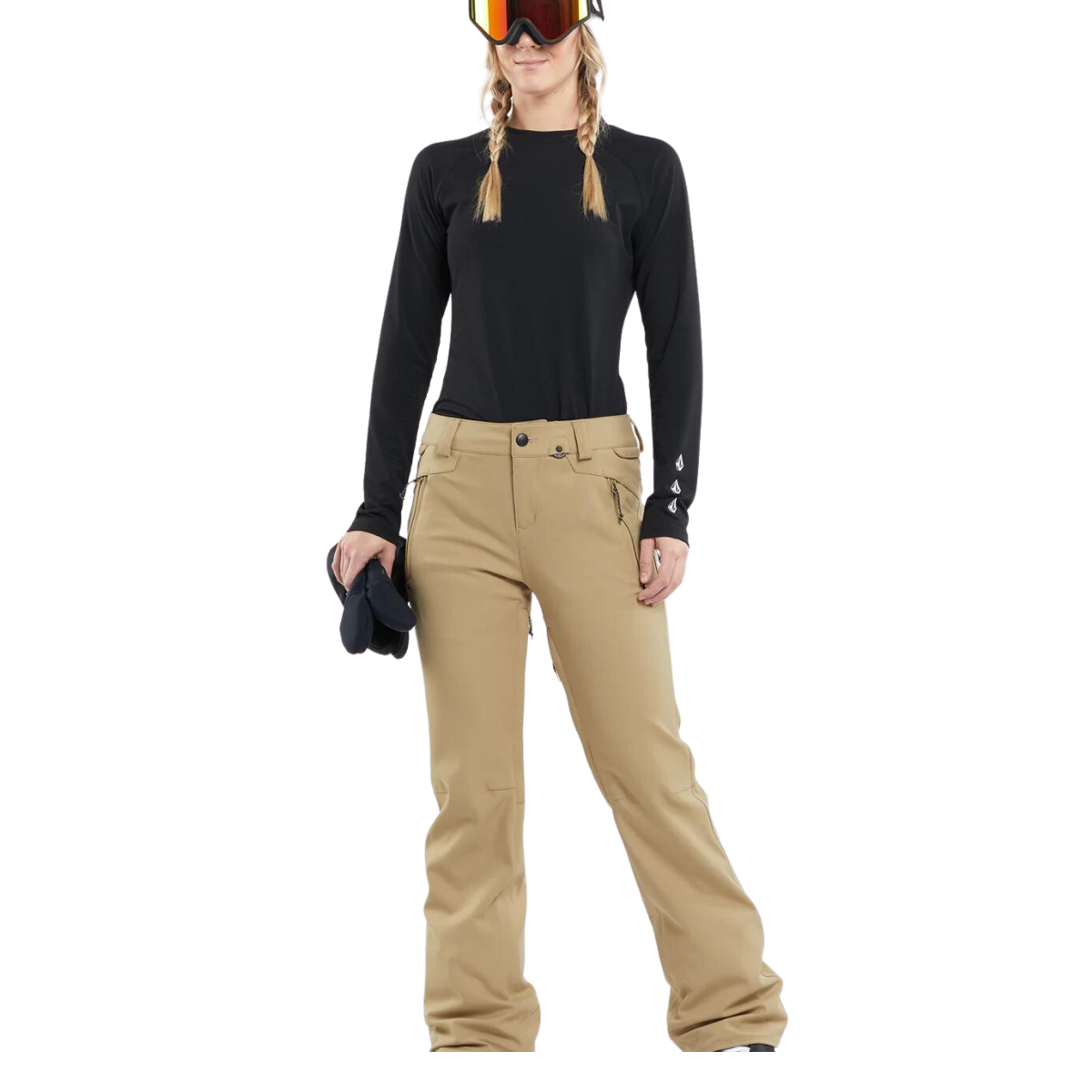 Volcom Pantalon Species Stretch - Femme h1352407