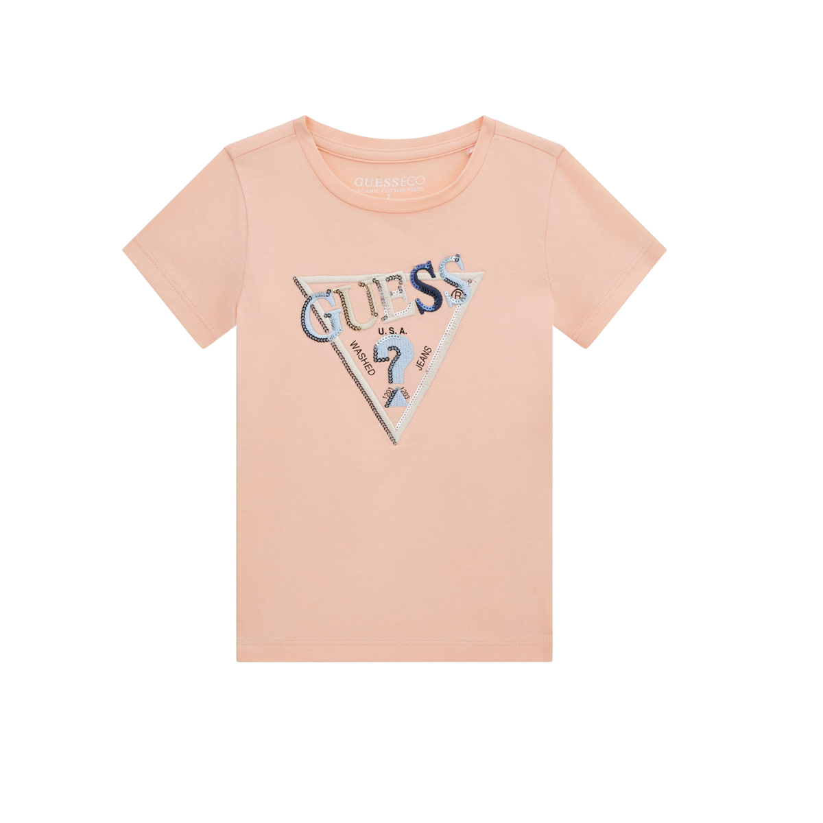 k5ri16k6yw4
Guess T-Shirt High Low 3-7 Ans - Enfant - PEACH CREAM
