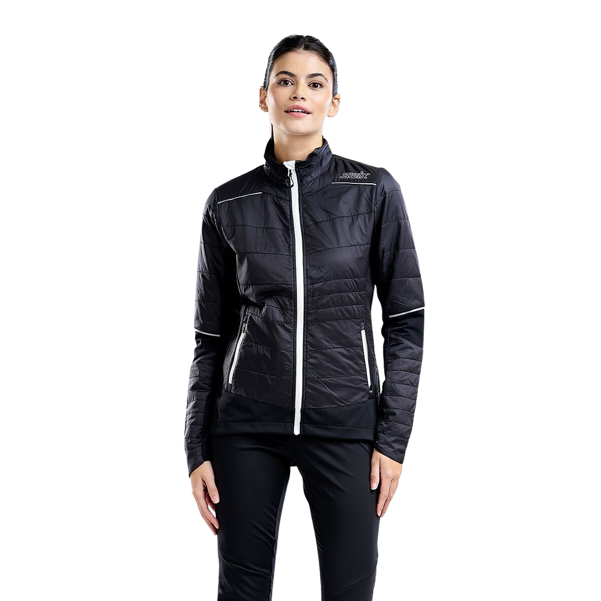 Swix Veste De Ski De Fond Novado Hybrid - Femme sw222322 NOIR