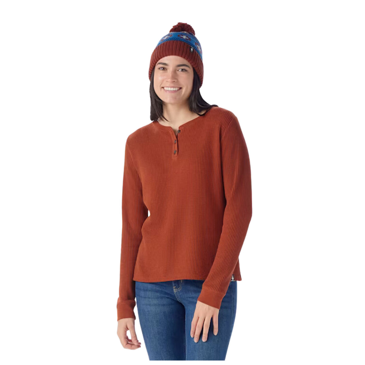 sw002606
Smartwool Chandail À Manches Longues Waffle Henley - Femme - PECAN BROWN