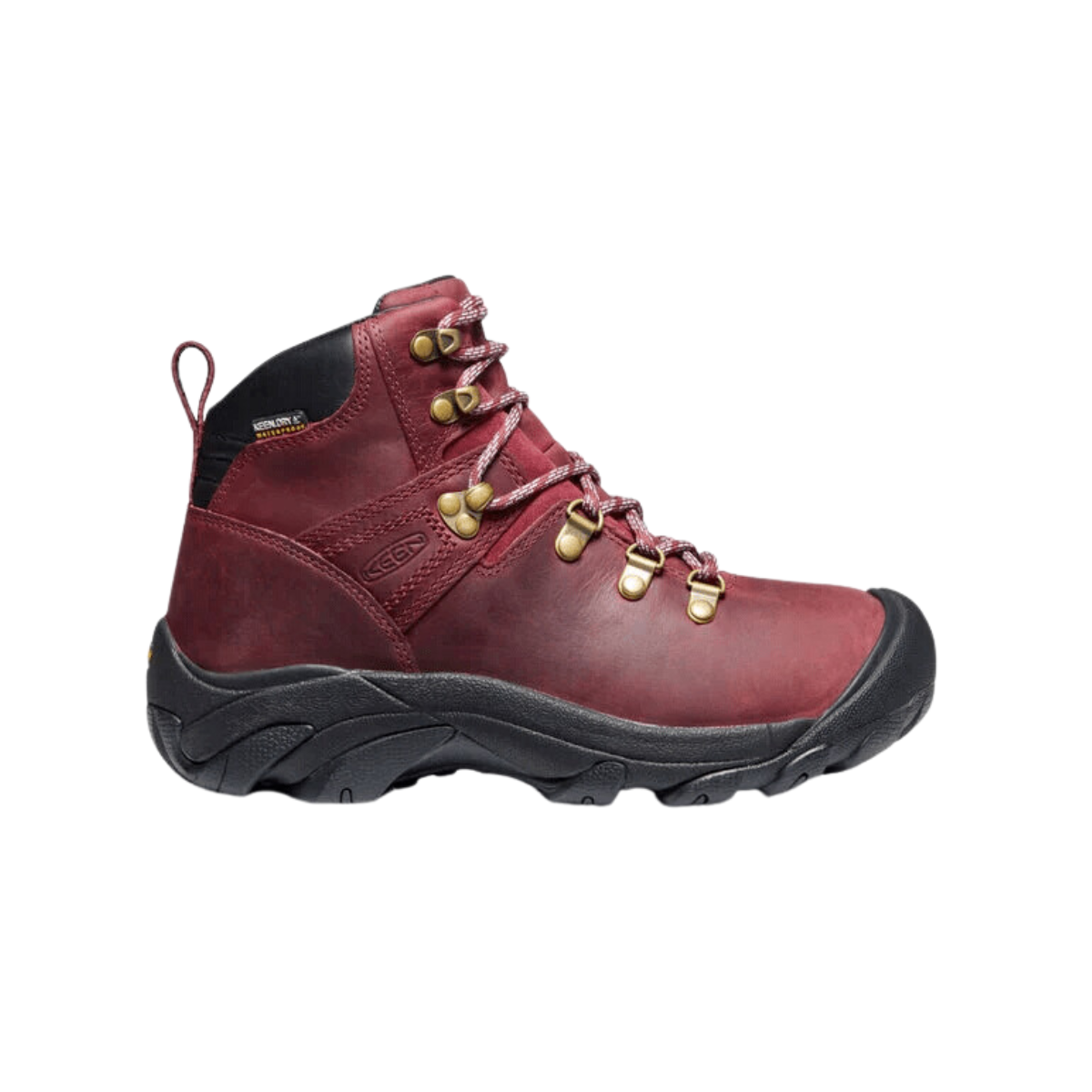 Keen Bottes De Randonnée Pyrenees - Femme 1023976 - TIBETAN RED/BLACK