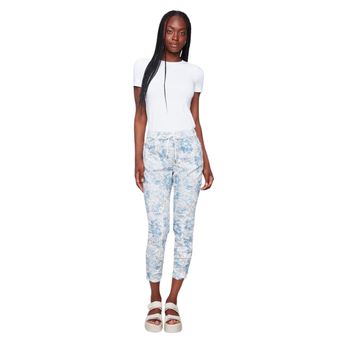 c5219t
Charlie B Pantalon Printed Crinkle Bengaline Jogger - Femme - CÔTIER