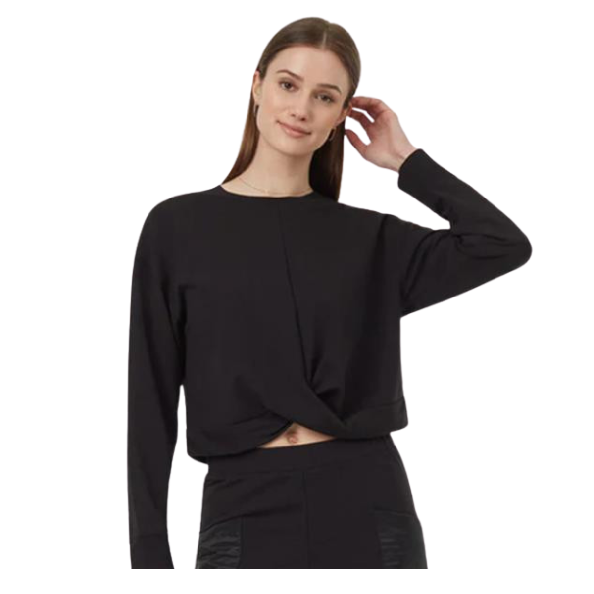 Tentree Chandail Softterry Light Twist - Femme tcw5716 - METEORITE BLACK