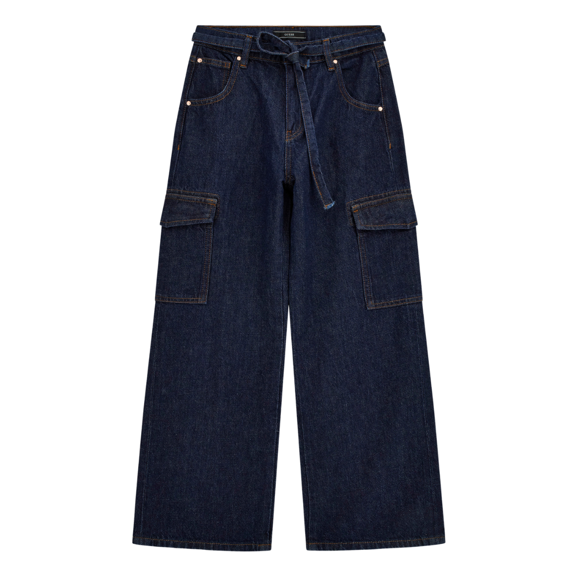 j5ra14d45e0
Guess Pantalon Rigid Denim Wide Leg Cargo 7-16 Ans - Enfant - RNOK