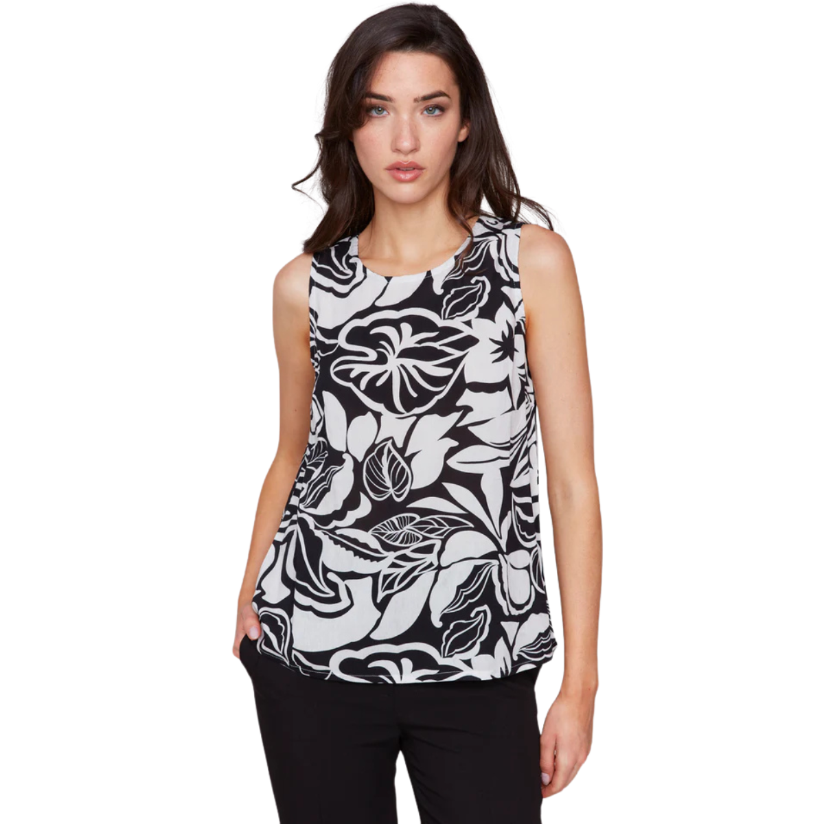 c4512rp
Charlie B Camisole Printed Sleeveless - Femme - BOTANIQUE