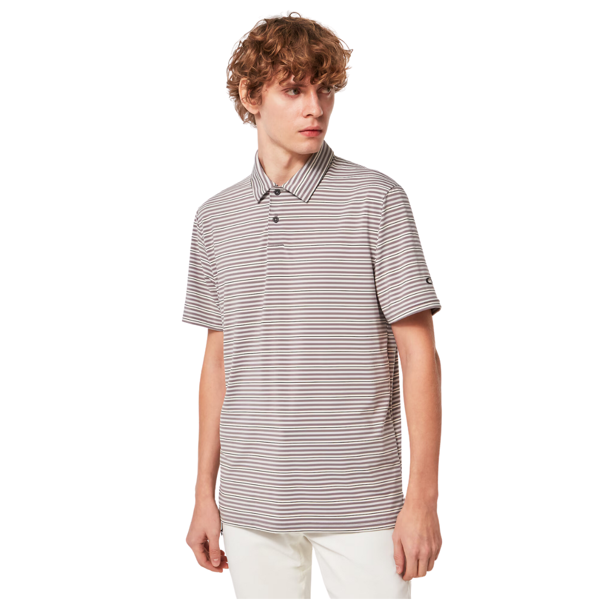 Oakley Polo Archive Stripe - Homme foa404362 - STORM FRONT