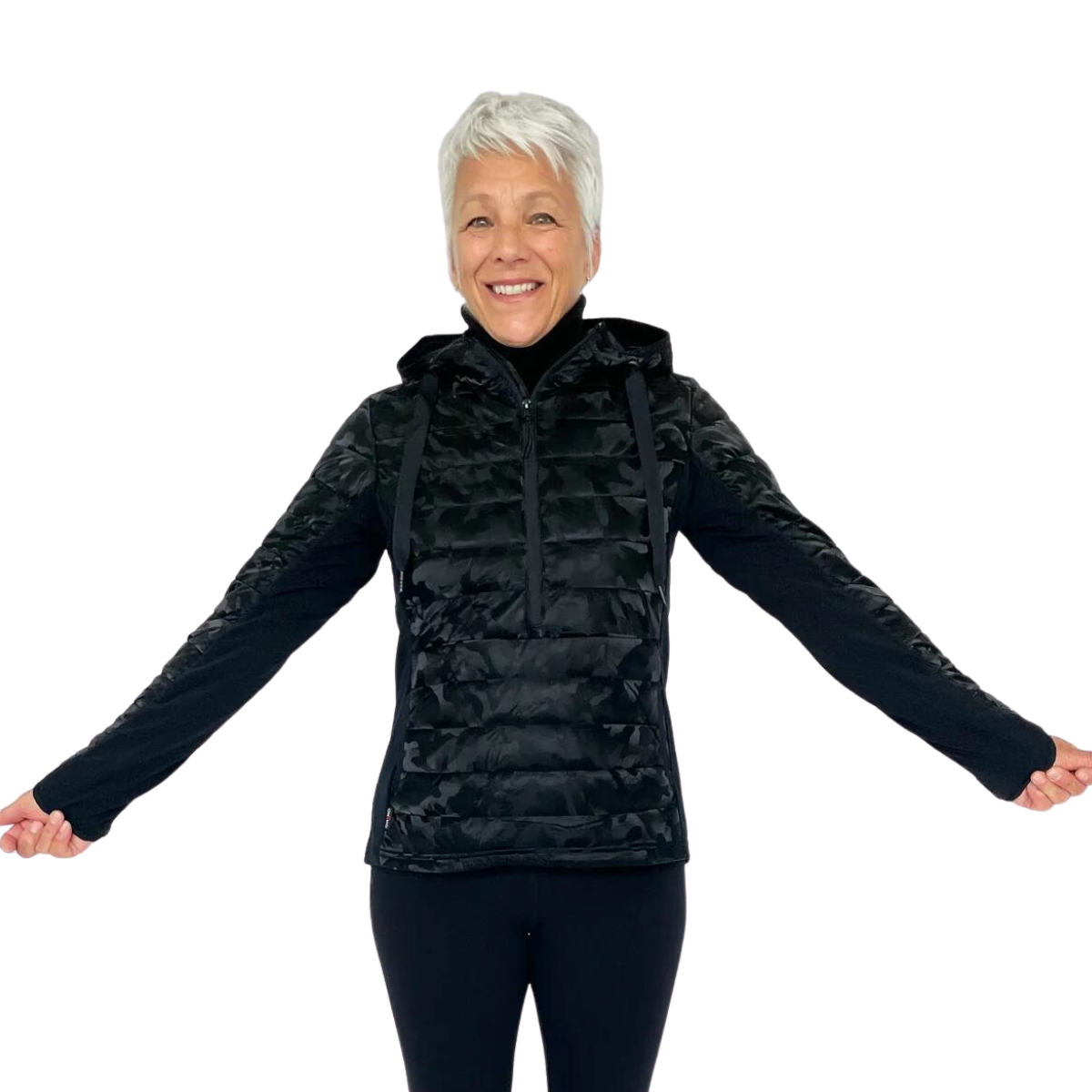 Ohsho Veste Hybride Lorenza - Femme oh2221p BLACK CAMO