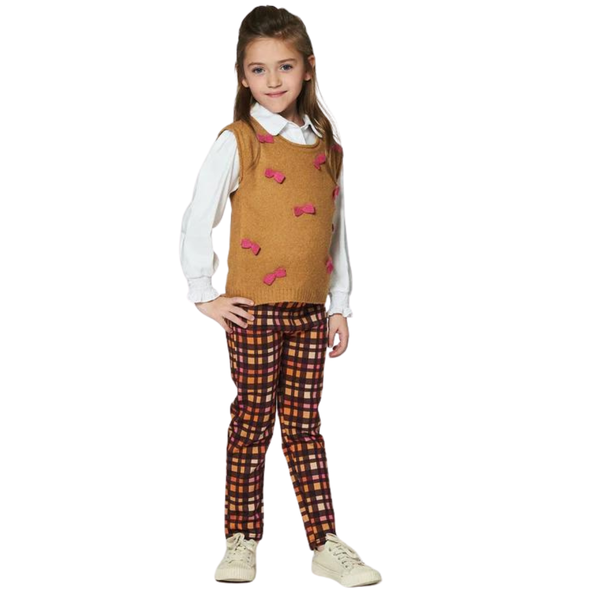 g20h22
Deux Par Deux Legging Milano 3-6 Ans - Enfant - PINK & BROWN PLAID