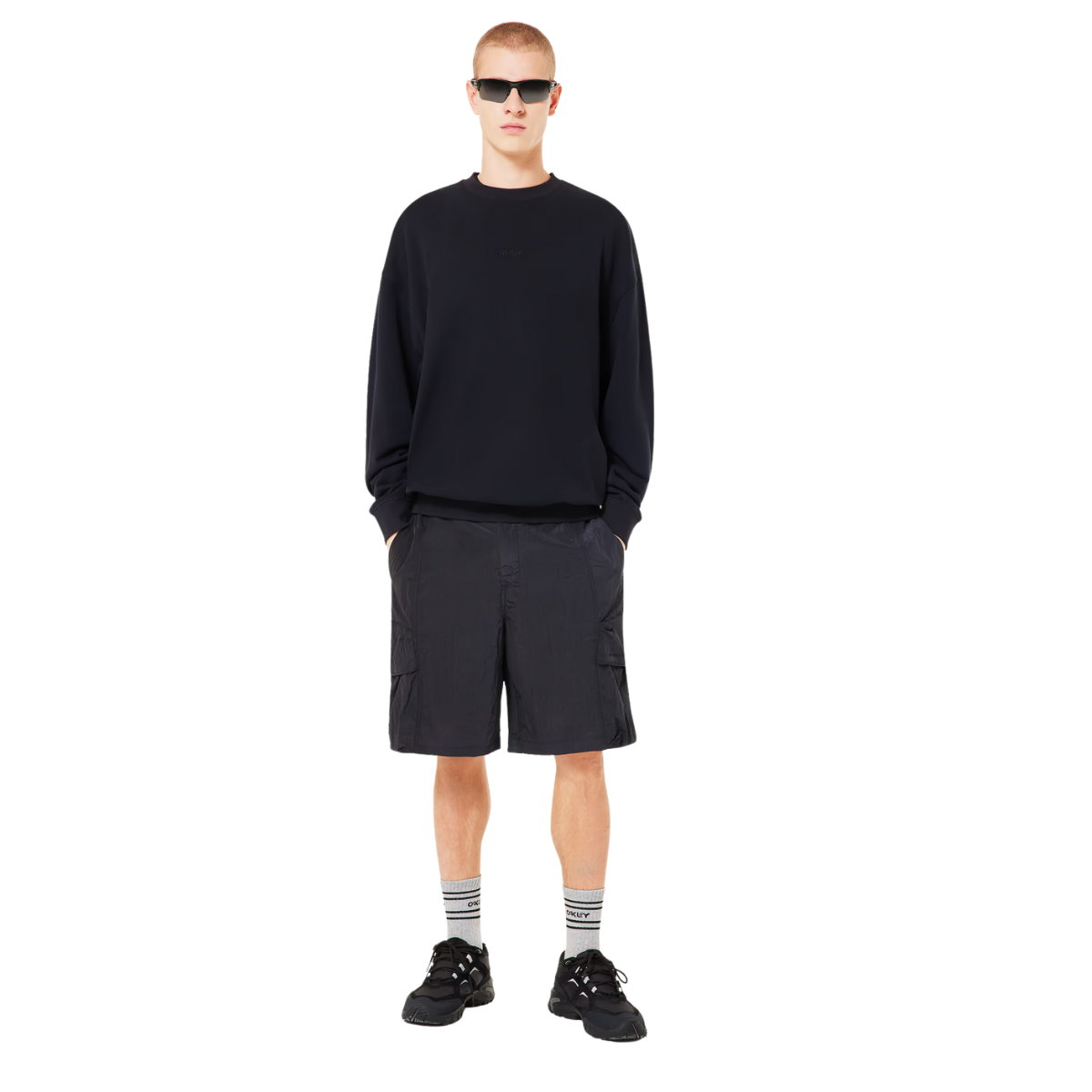 foa406831
Oakley Chandail À Manches Longues B 1 B Repeated Crewneck - Homme - BLACKOUT