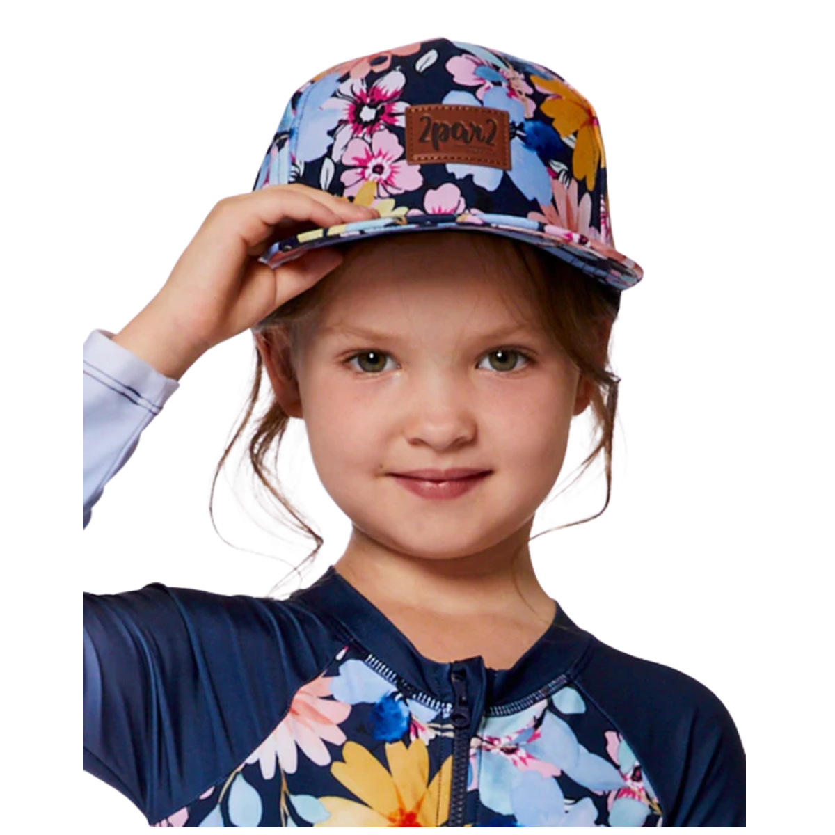 g30vgc
Deux Par Deux Casquette - Enfant - PRINTED FLOWERS INDIGO