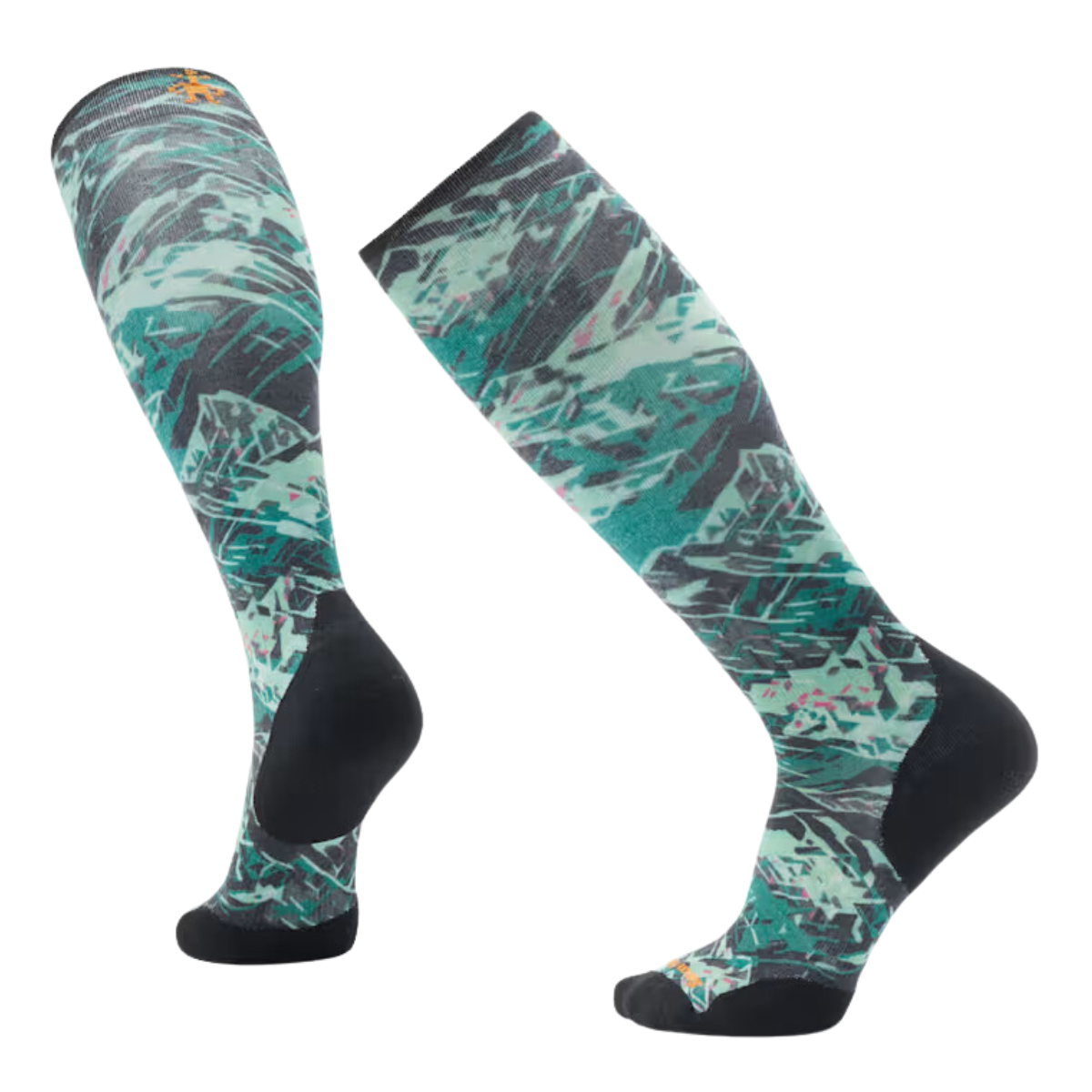 sw002487
Smartwool Bas Ski Targeted Cushion Green Slopes Print Over the Calf - … - BLACK