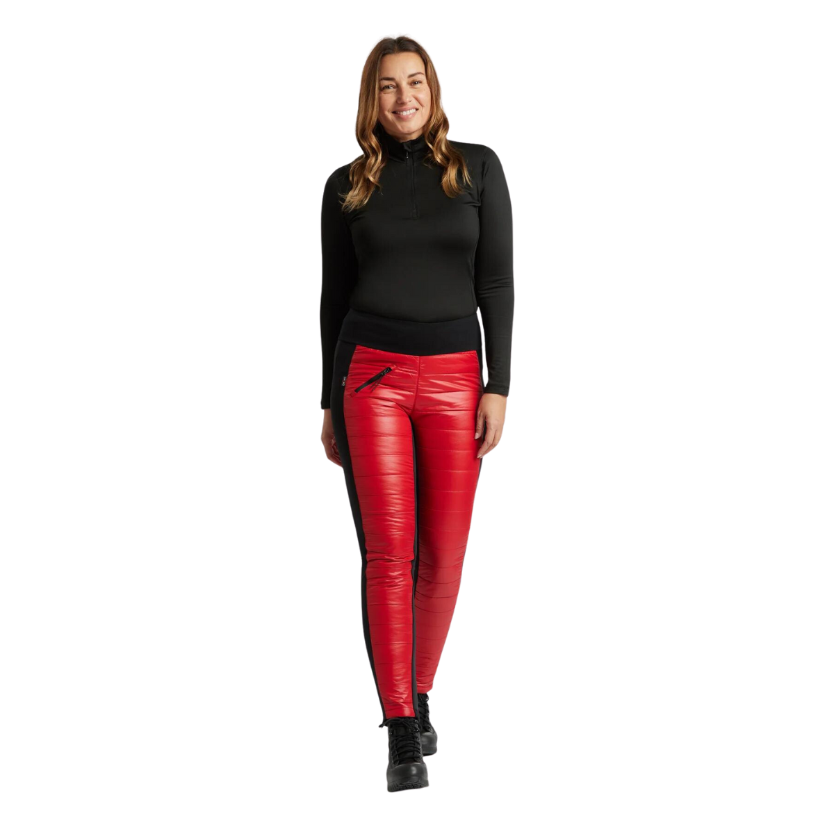 Ohsho Pantalon Luna - Femme oh2226 ROUGE