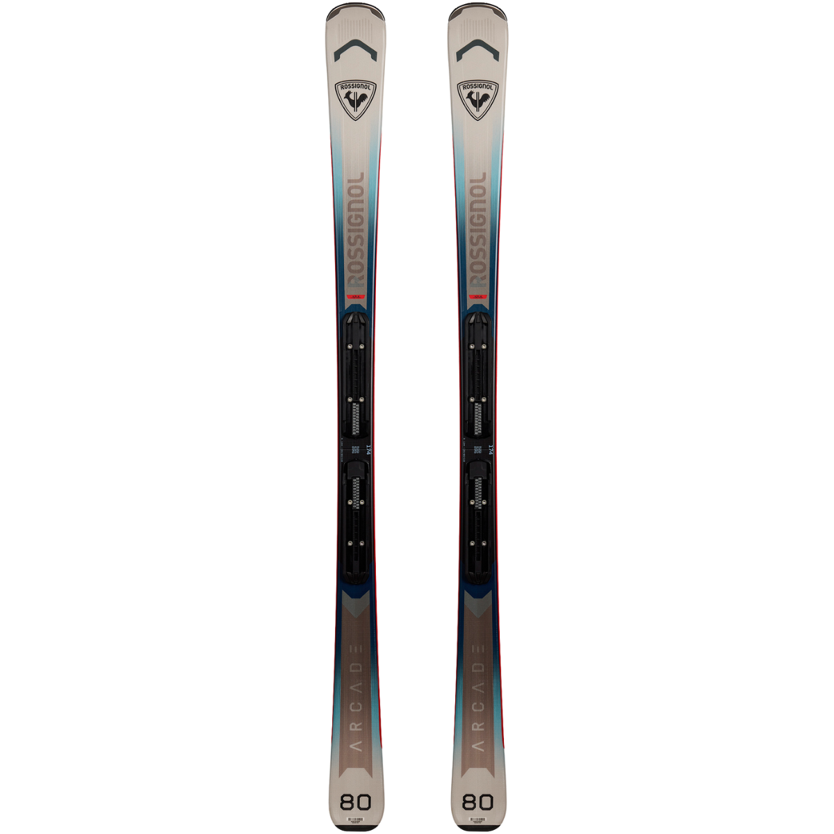 rrofz01
Rossignol Ski Alpin Arcade 80 + Fixation XP10 - Unisexe - ASSORTIE
