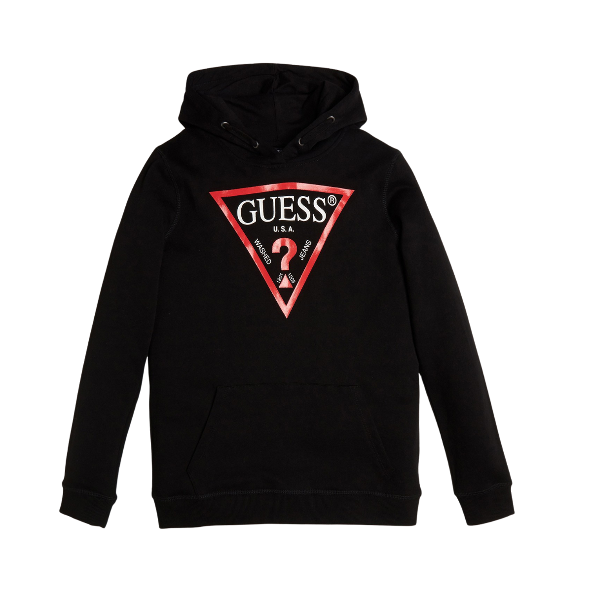 l92q09kaug0
Guess Chandail À Capuchon Fleece 8-16 Ans - Enfant - JET BLACK