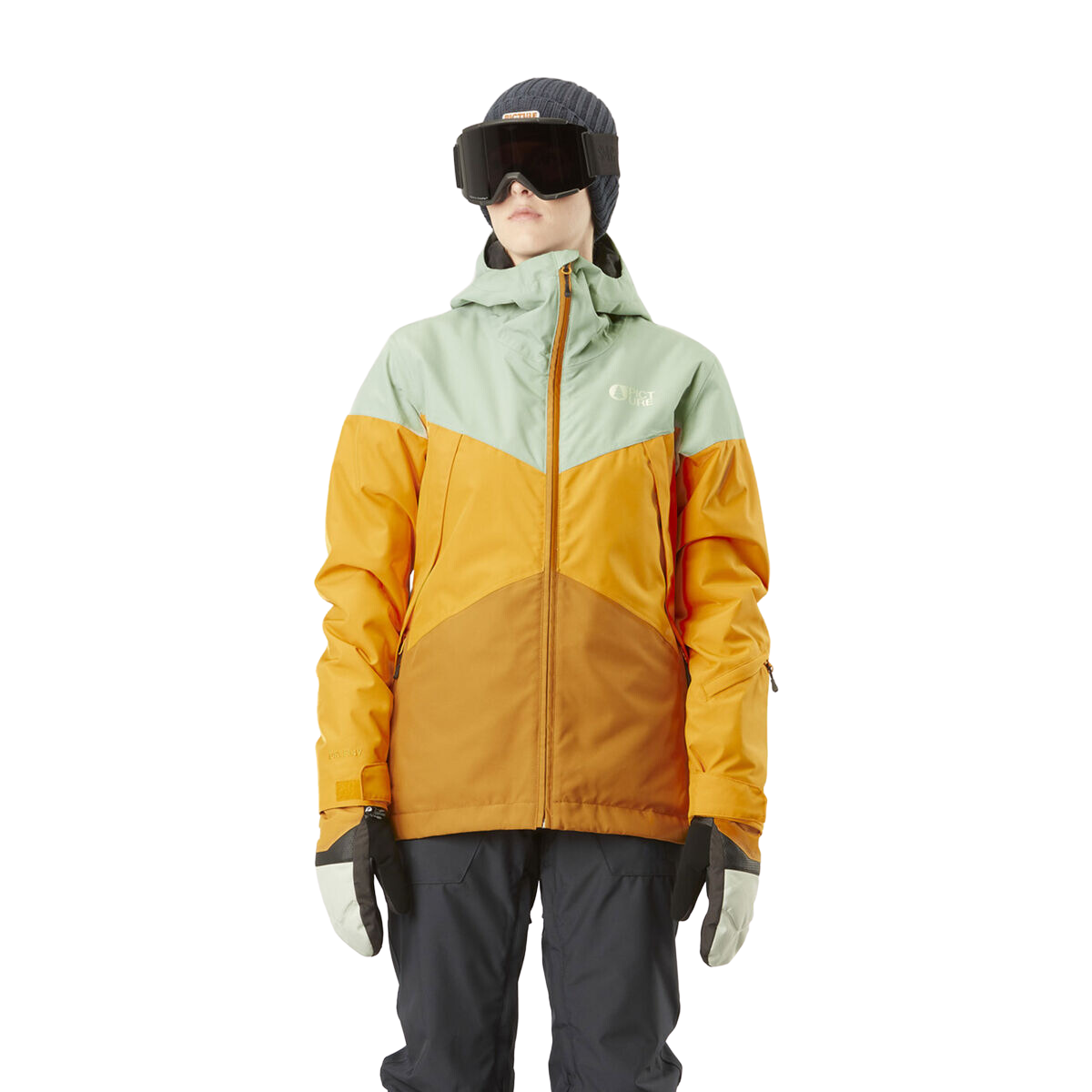 Picture Veste De Ski Et Snowboard Seakrest - Femme wvt319 CAMEL