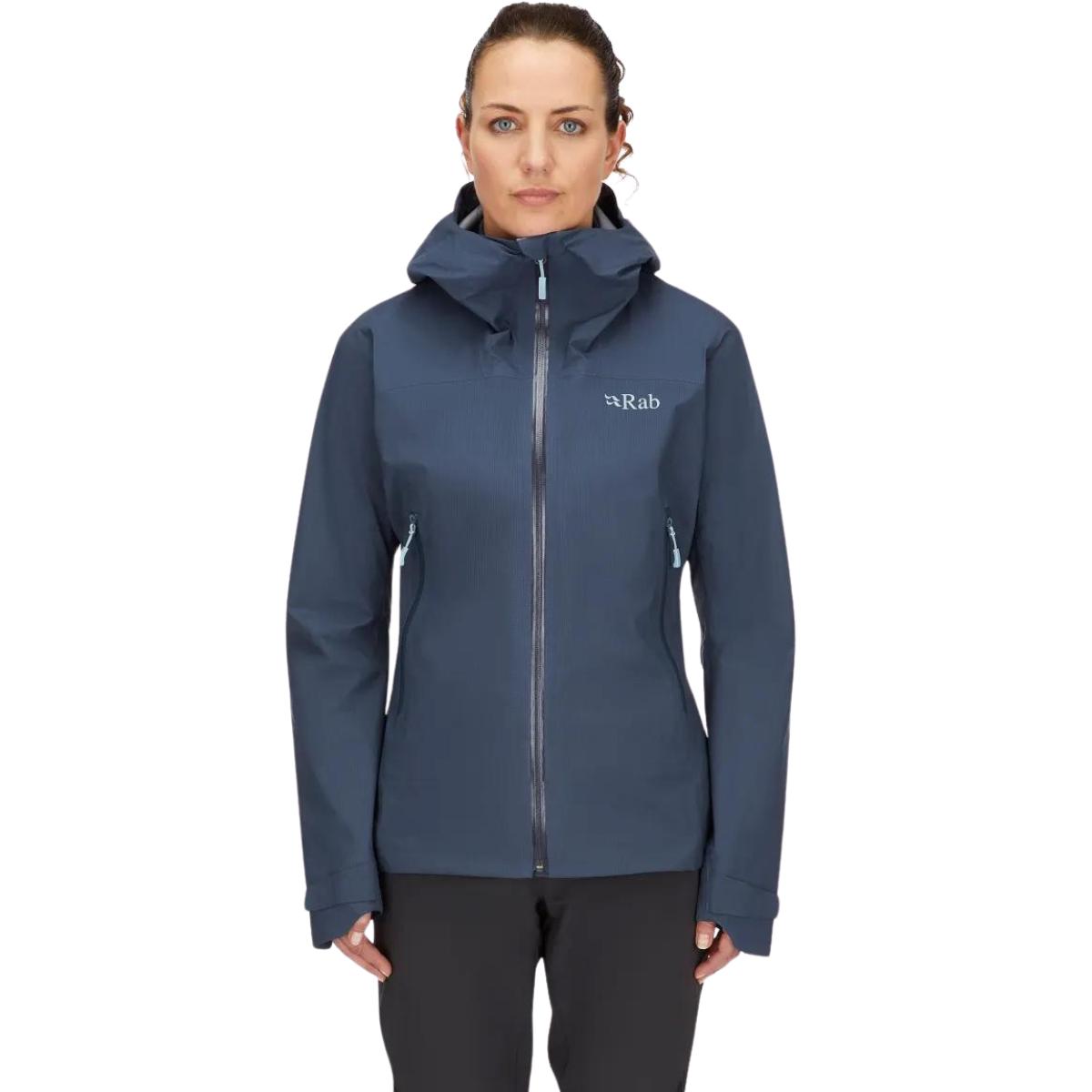 Rab Veste Downpour Light - Femme qwg-91 - TEMPEST BLUE