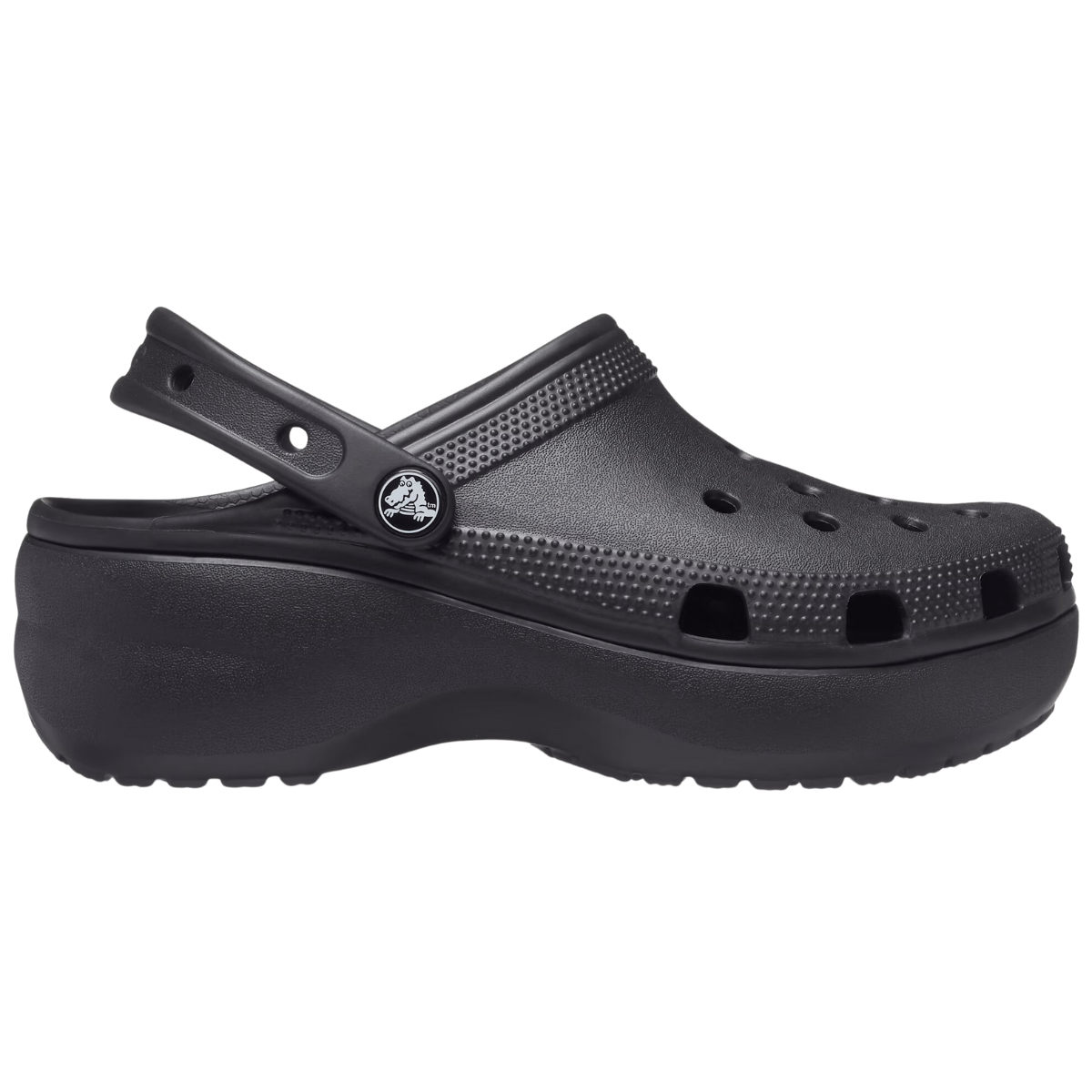 Crocs Sandale Classic Platform Clog - Femme 206750 - NOIR