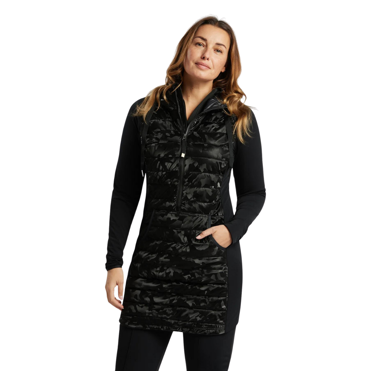 Ohsho Robe Kangourou Lila Camo - Femme oh2131p BLACK CAMO