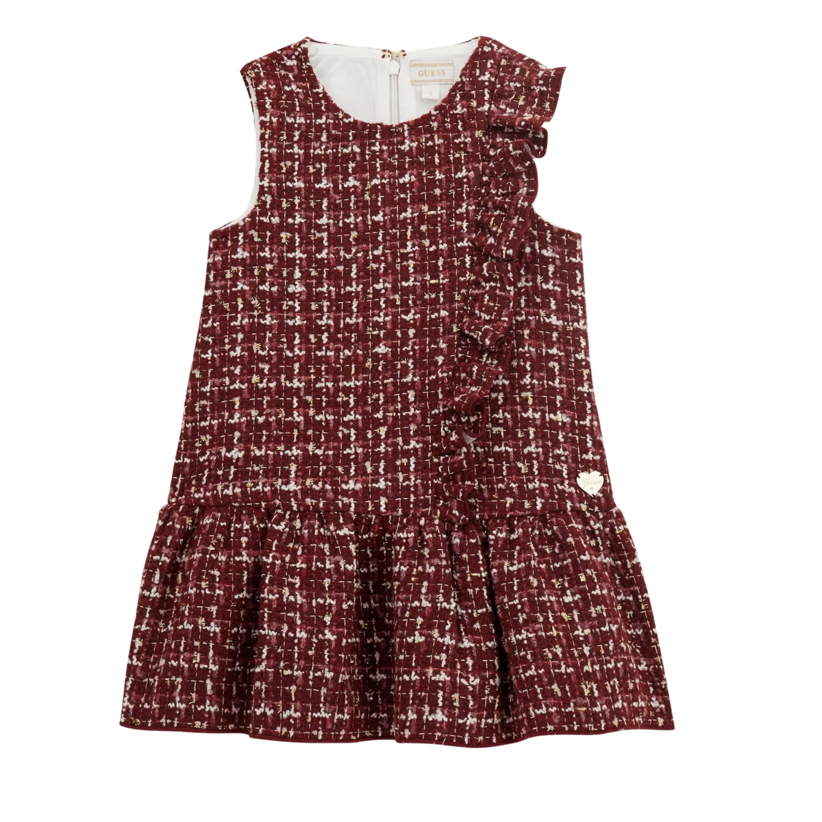 k4bk10wgsp0
Guess Robe Tweed Sans Manches 3-7 Ans - Enfant - RED PINK TWEED