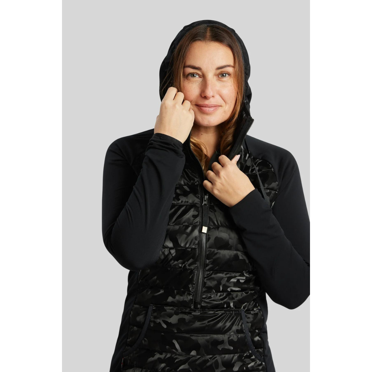 Ohsho Robe Kangourou Lila Camo - Femme