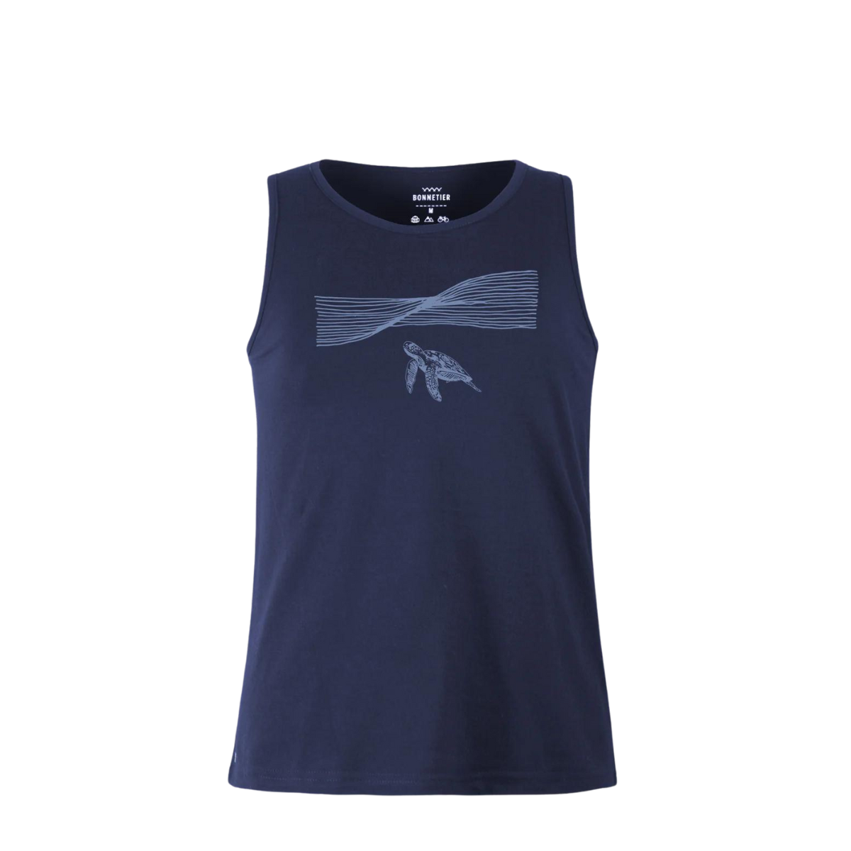 Bonnetier Camisole Tortue - Femme f24-c012-390 - MARINE
