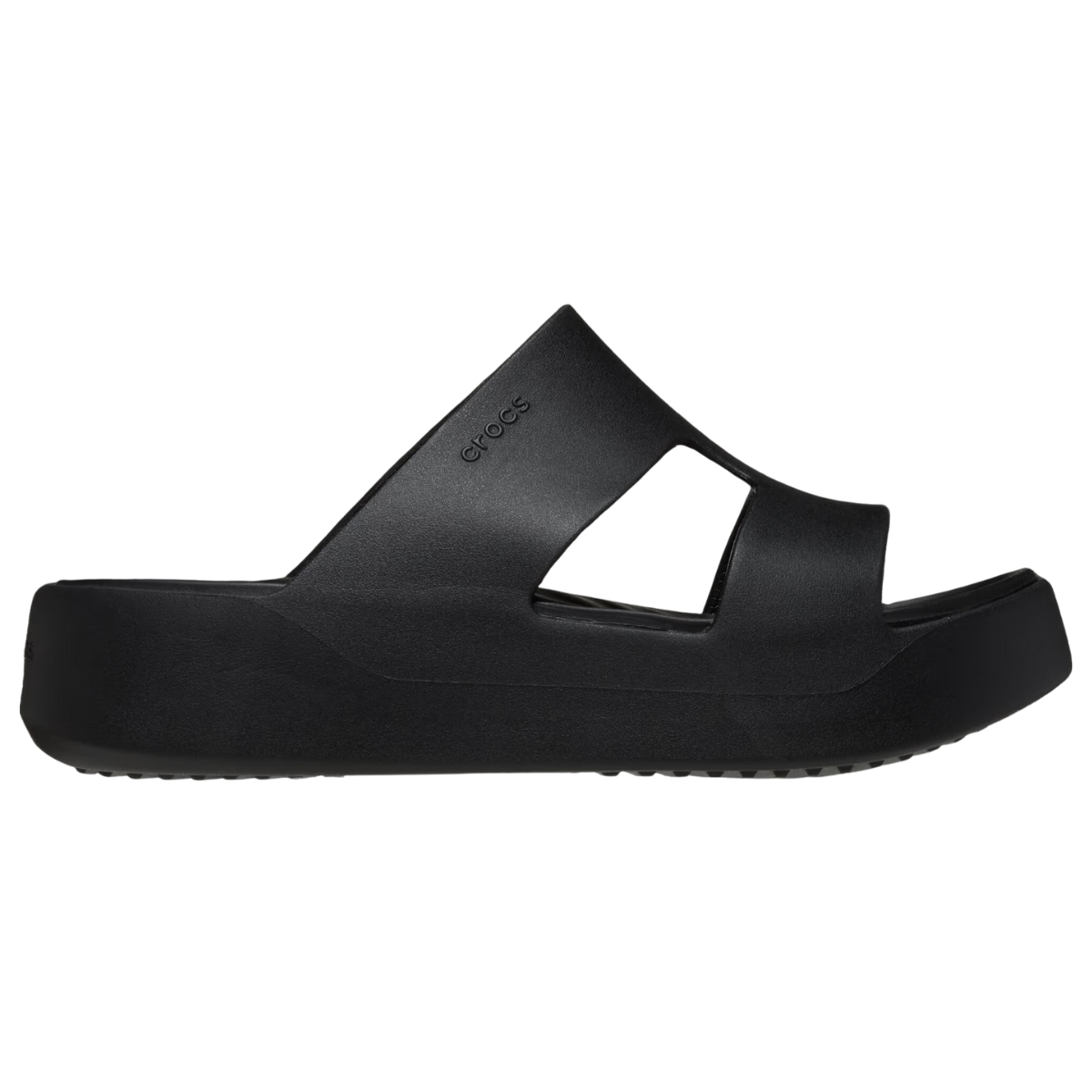 Crocs Sandale Getaway Platform H-Strap - Femme 209409 - NOIR