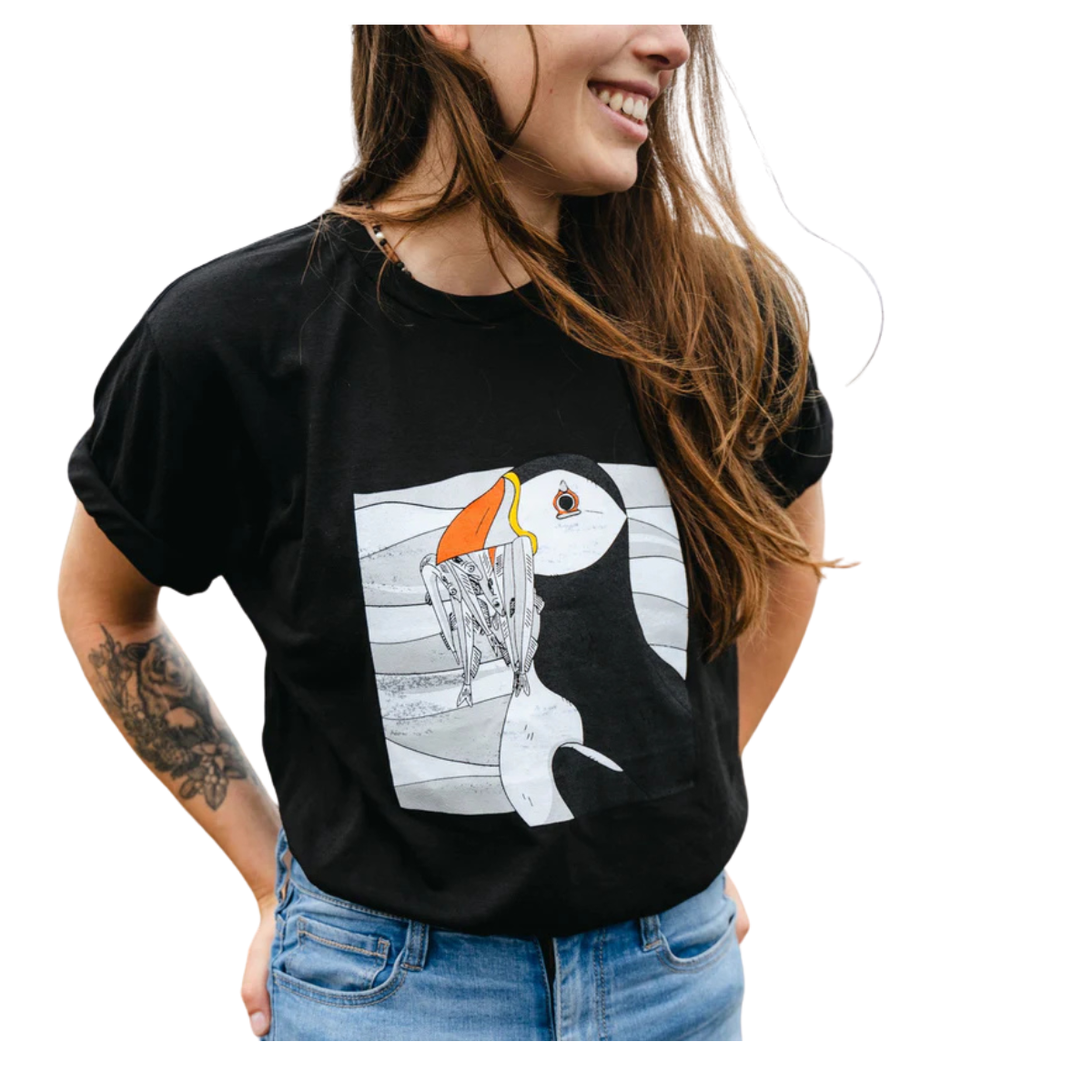 captshmaca
Capelan T-Shirt Macareux - Unisexe - NOIR