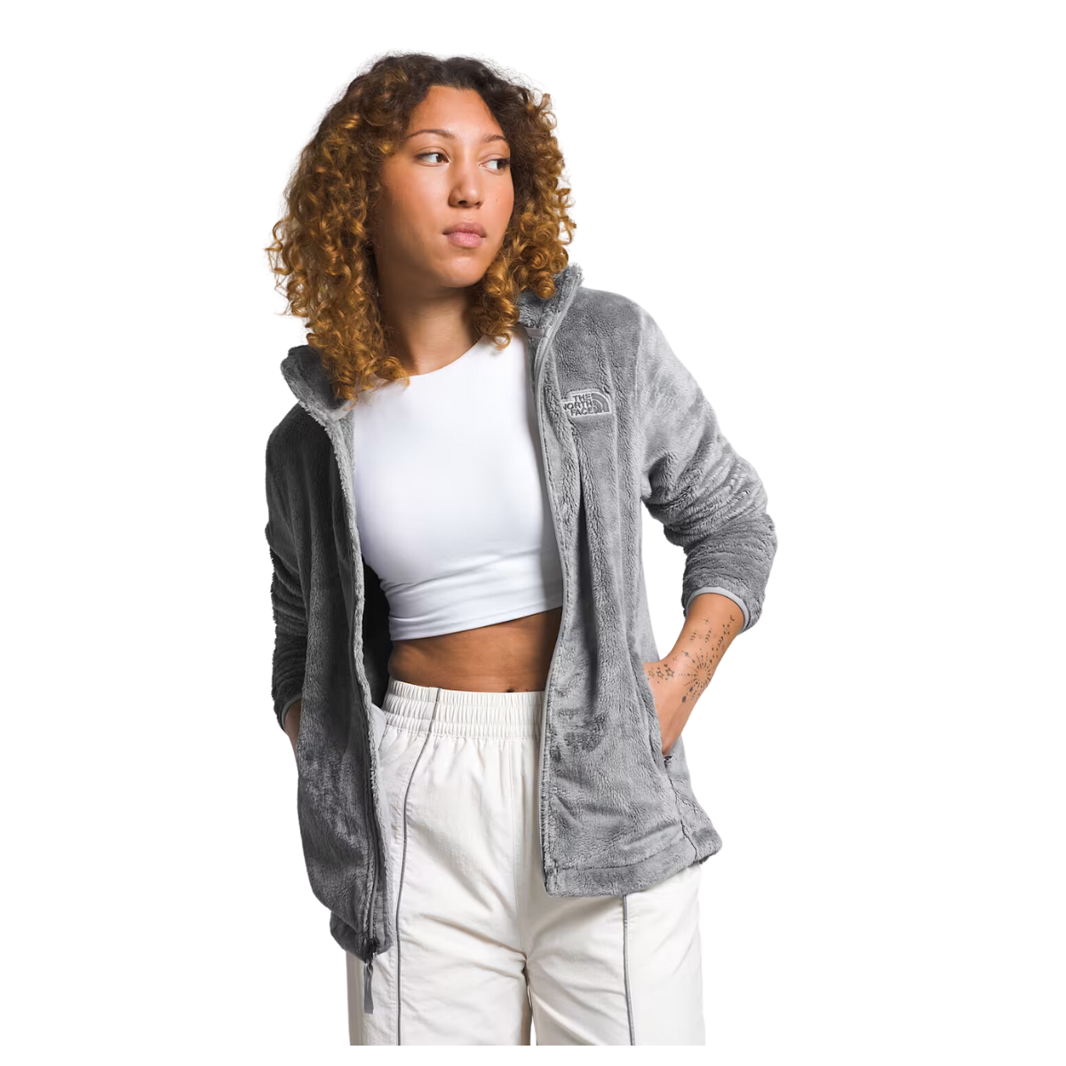 nf0a7uqj
The North Face Chandail Full Zip Osito - Femme - MELD GREY