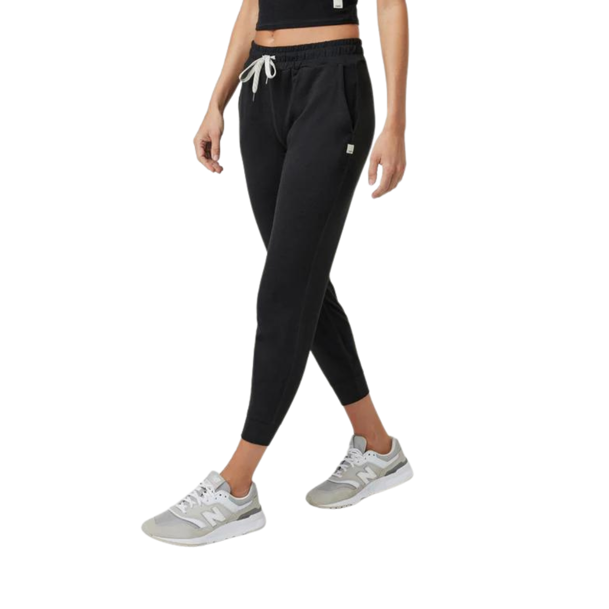 vw303-l Vuori Pantalon Performance Jogger - Femme - BLACK HEATHER