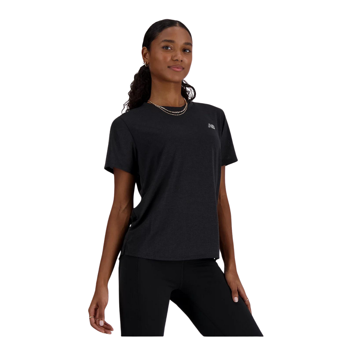 wt41253
New Balance T-Shirt Athletics - Femme - BLACK HEATER