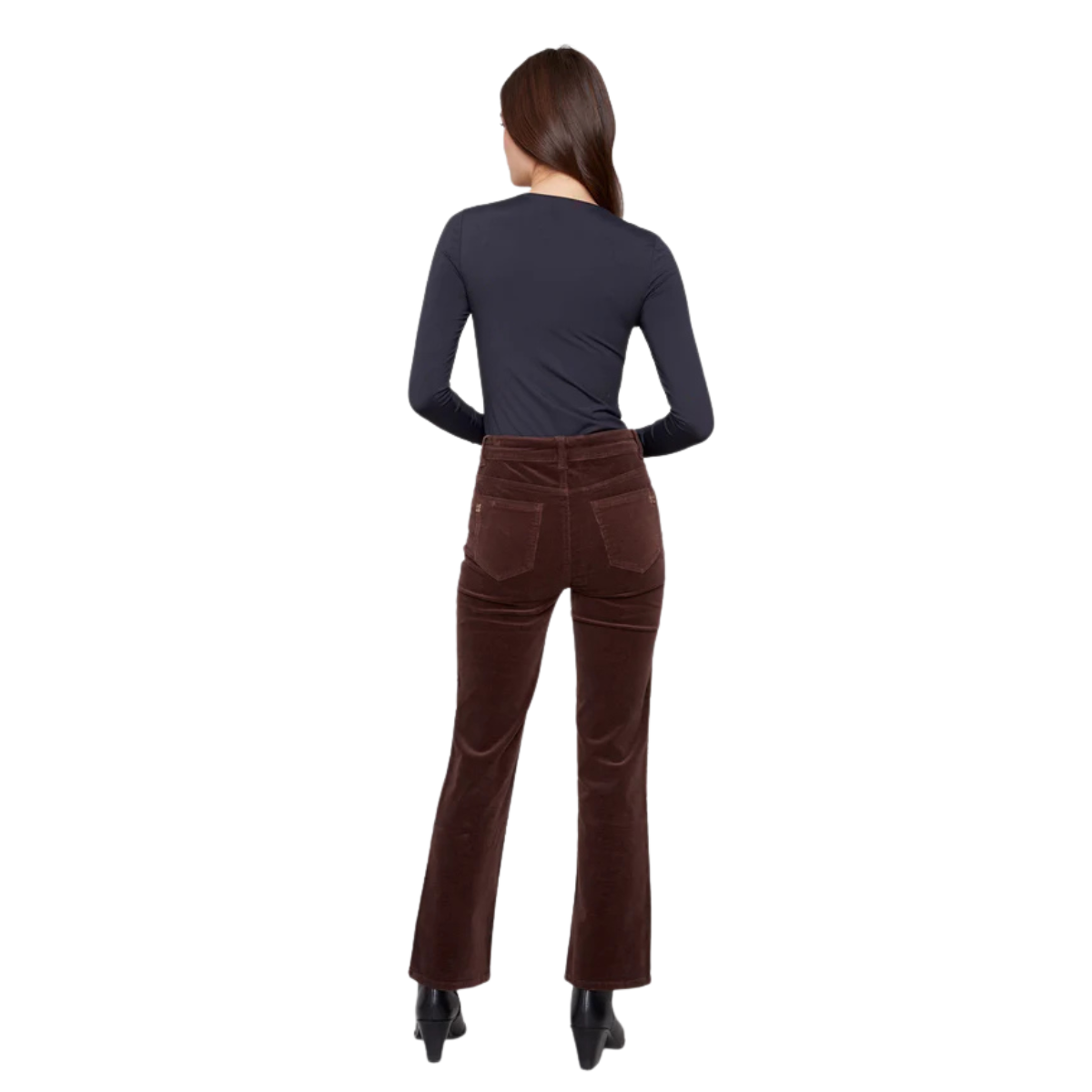 Charlie B Pantalon Straight Leg Corduroy - Femme
