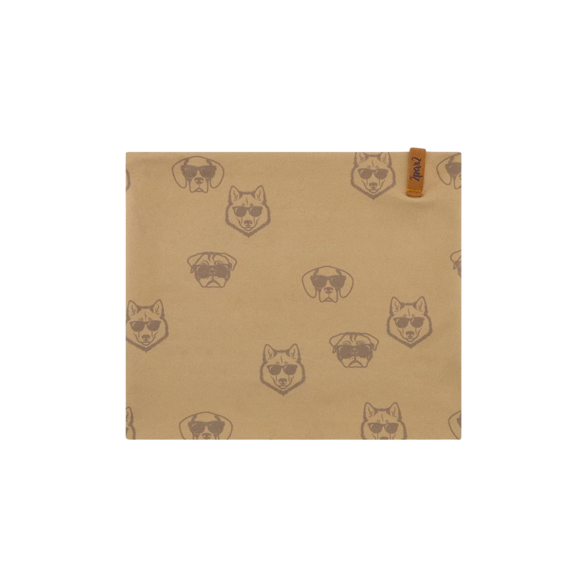 Deux Par Deux Tube - Enfant  f30w21 - PRINTED DOGS BEIGE