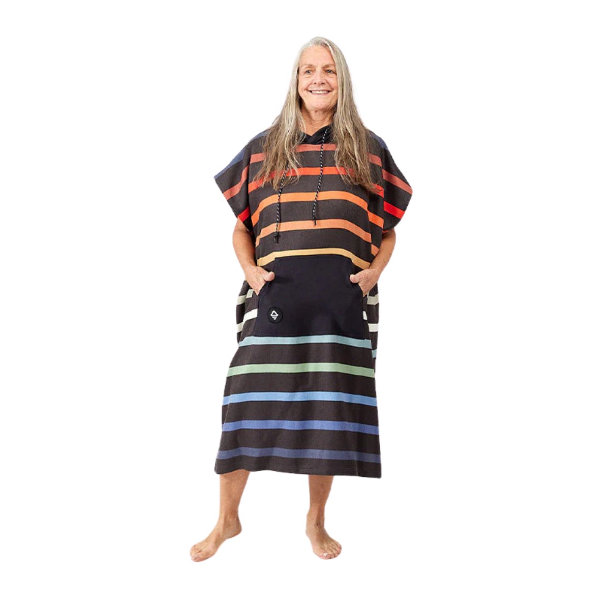 Nomadix Poncho À Capuchon Changing - Unisexe
