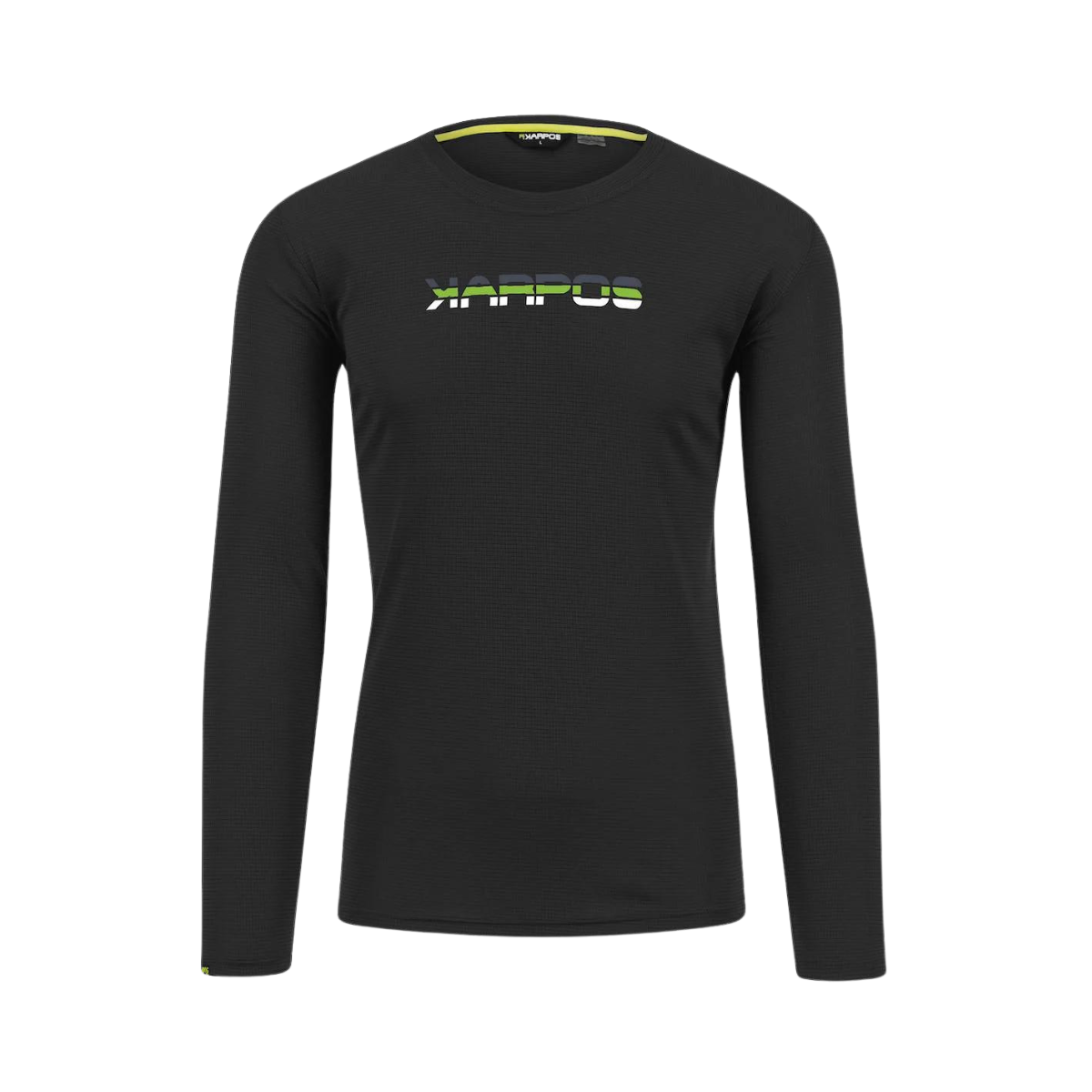 Karpos Chandail À Manches Longues Loma - Homme 2501098 - BLACK-JASMINE GREEN