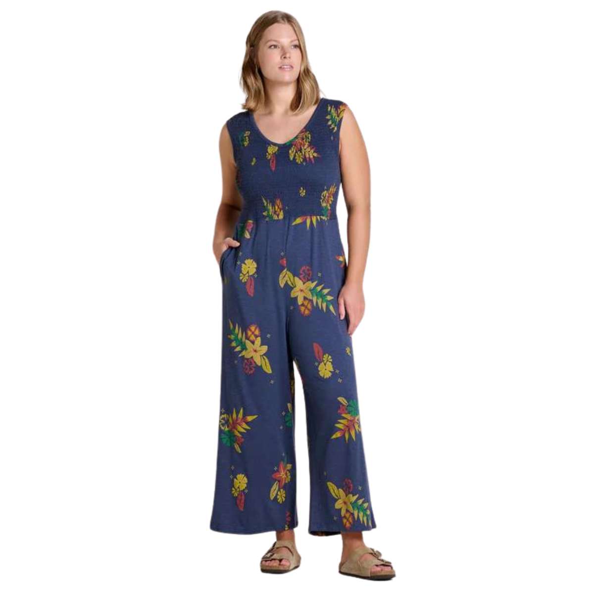 Toad&Co Jumpsuit Gemina - Femme t1782401 - TUE NAVY LG FLORAL PRINT