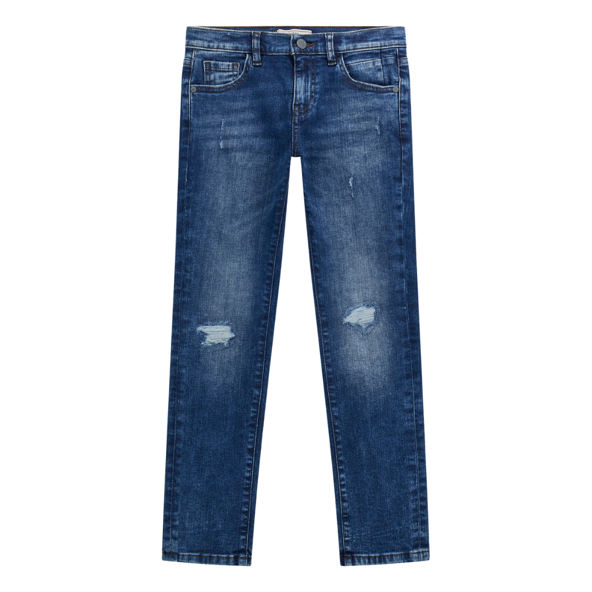 l5ra01d46t0
Guess Pantalon Comfort Denim Slim Fit 8-16 Ans - Enfant - PATCH BLUE WASH